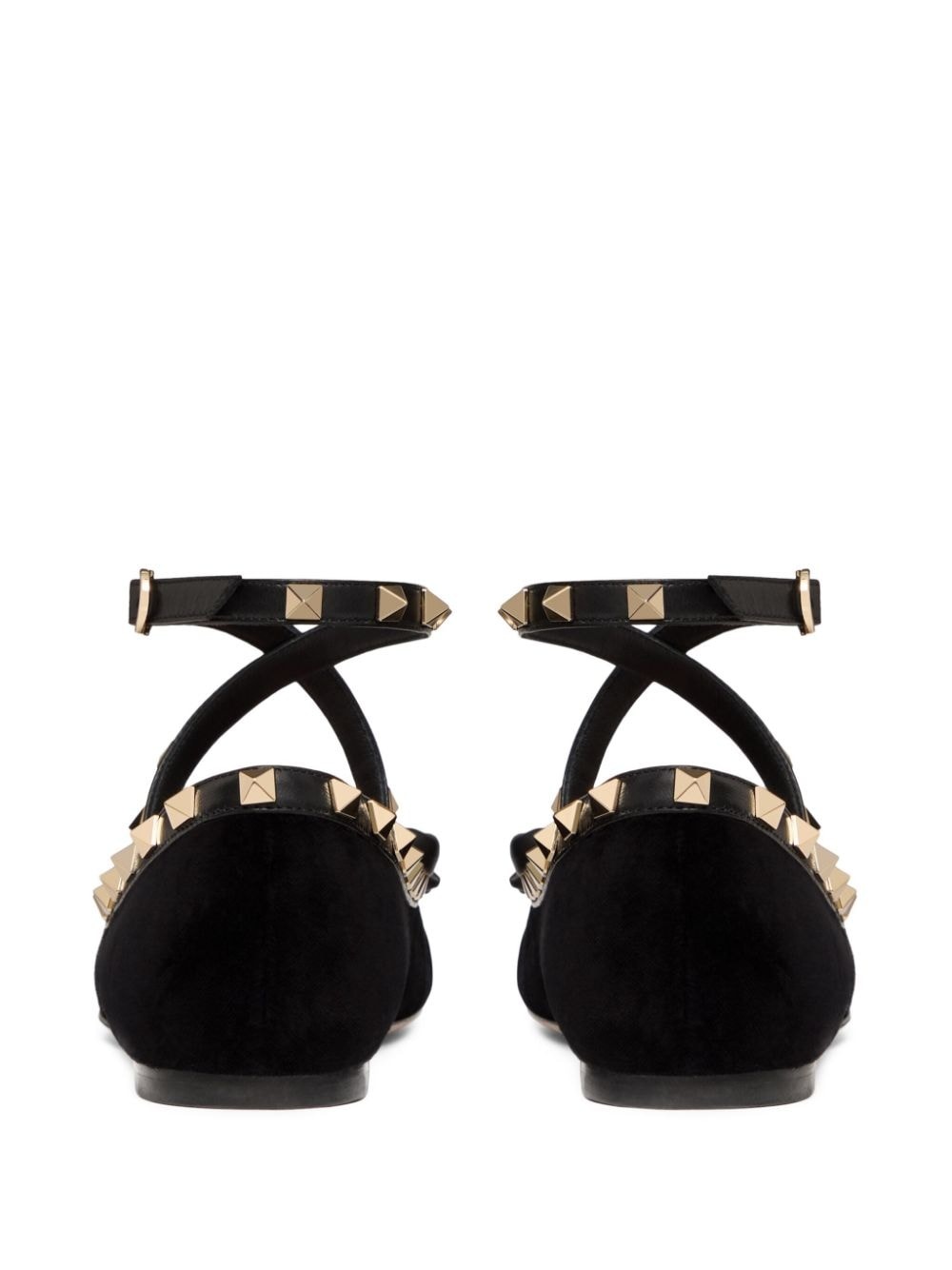 Rockstud strappy ballets - 3