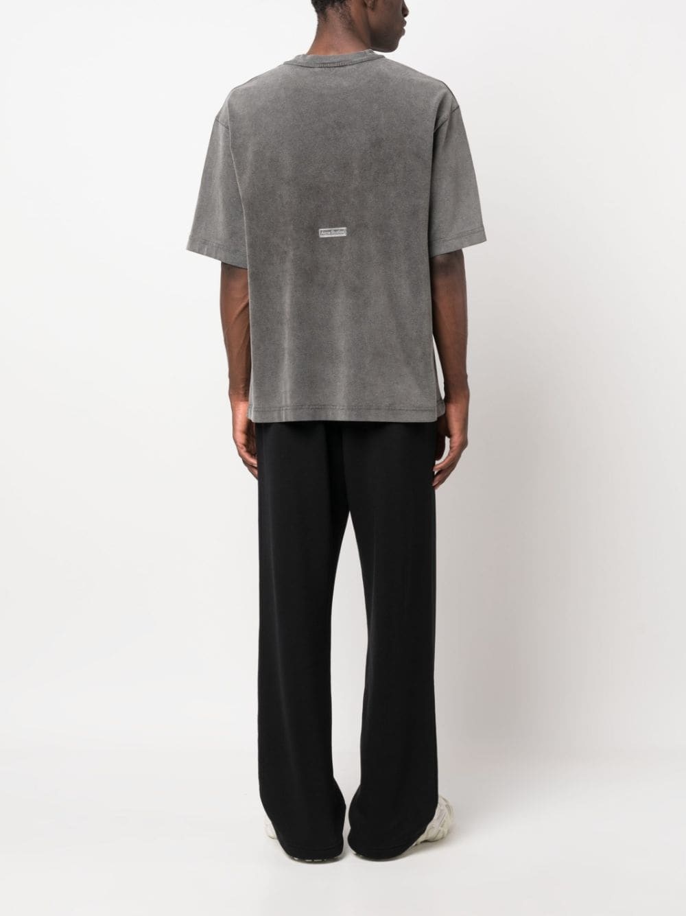 logo-patch cotton T-shirt - 2