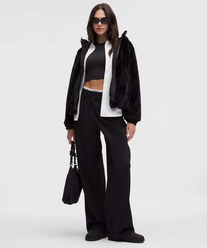lululemon Faux Fur Full-Zip Hoodie outlook