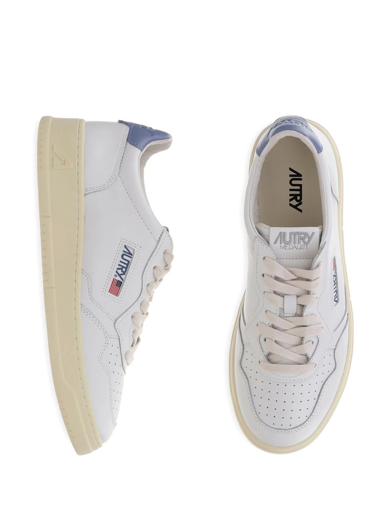 AUTRY Autry Medalist Leather Sneakers outlook