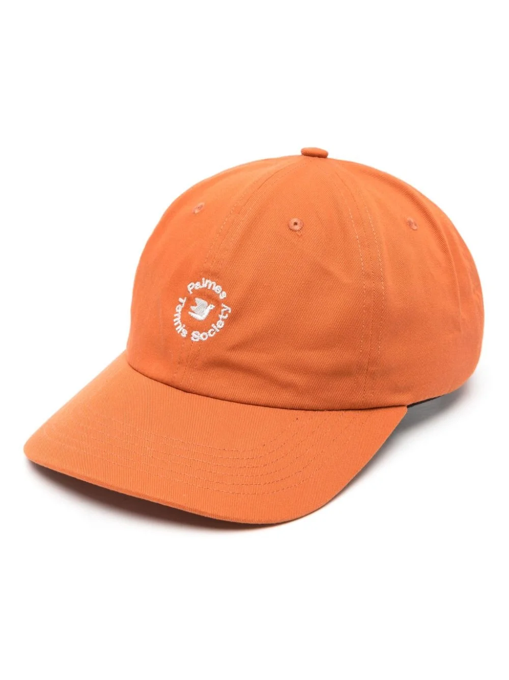 Circle logo-embroidered cap - 1