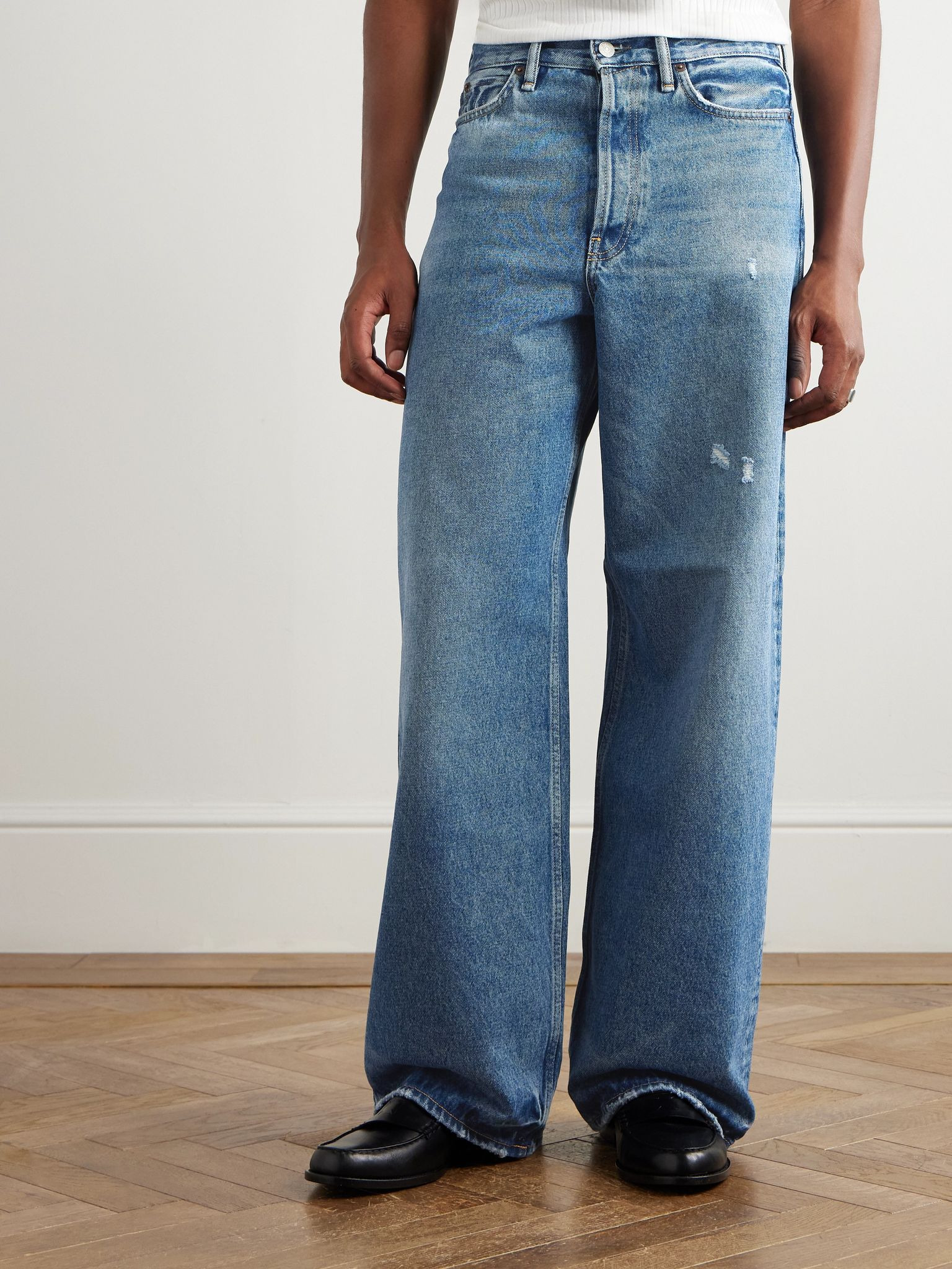 1981 Wide-Leg Organic Jeans Blue - 3