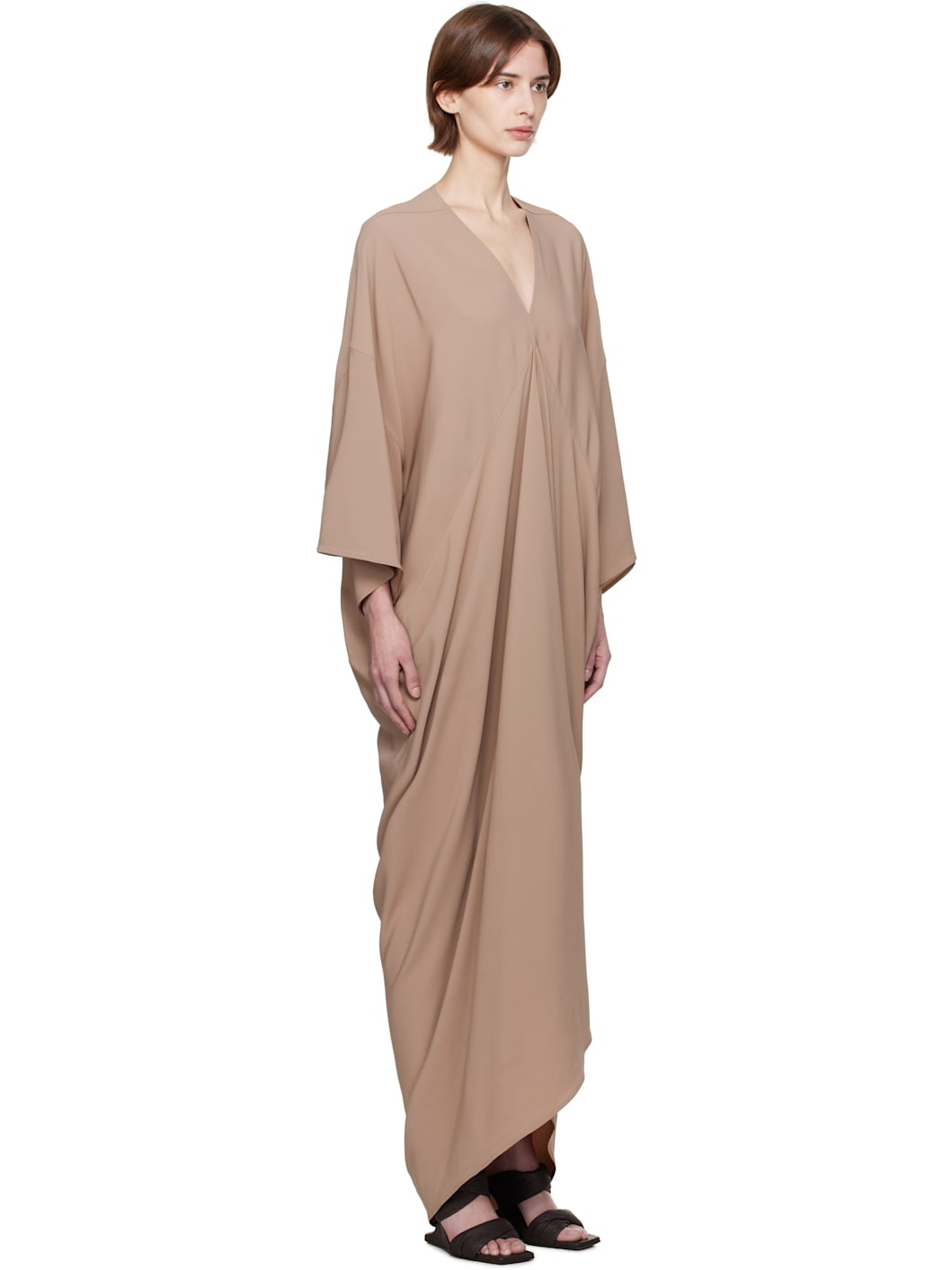 Taupe Hollywood Tommykite Maxi Dress - 2