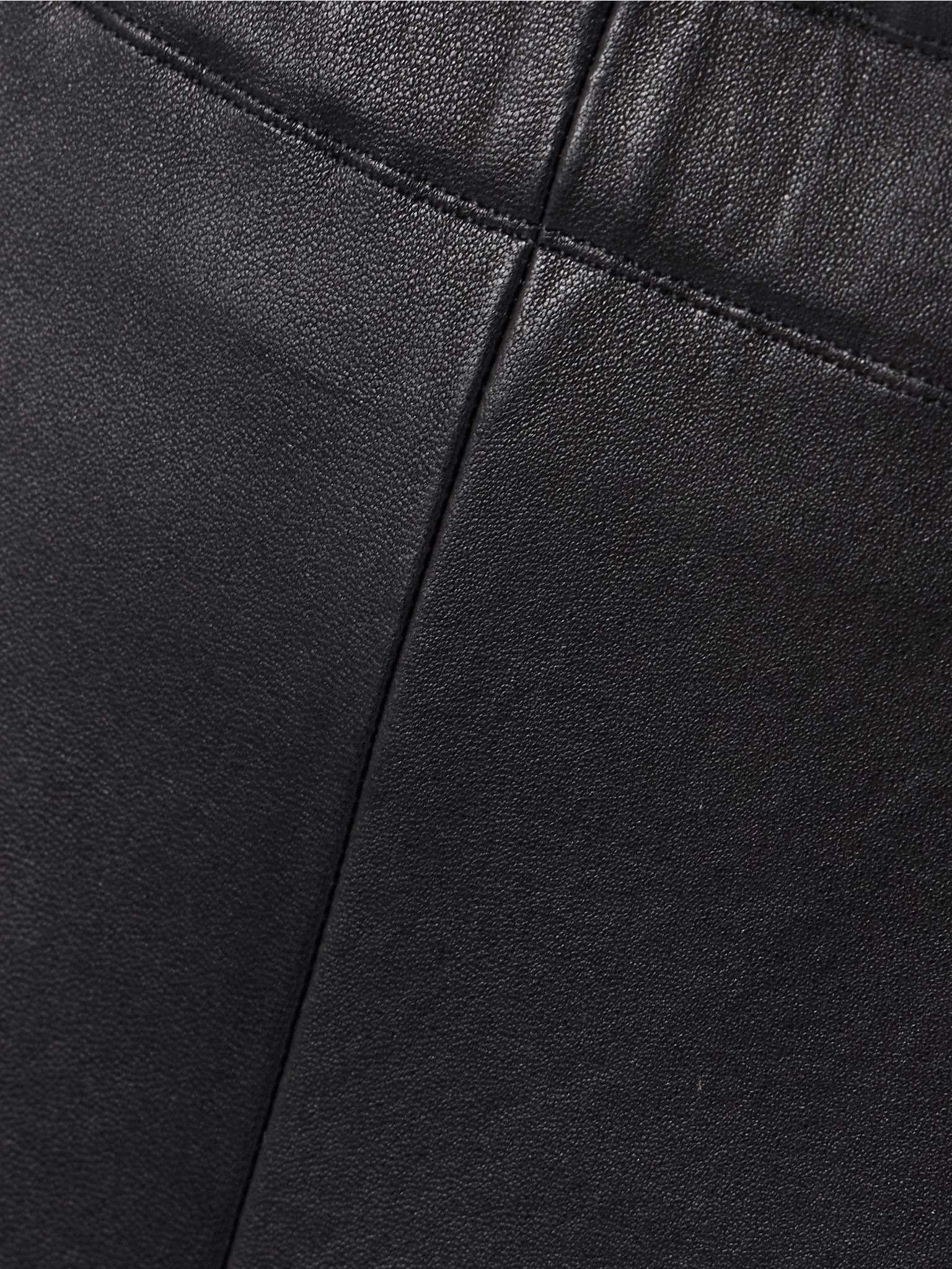 JP Twenty cropped leather flared leggings Black - 5