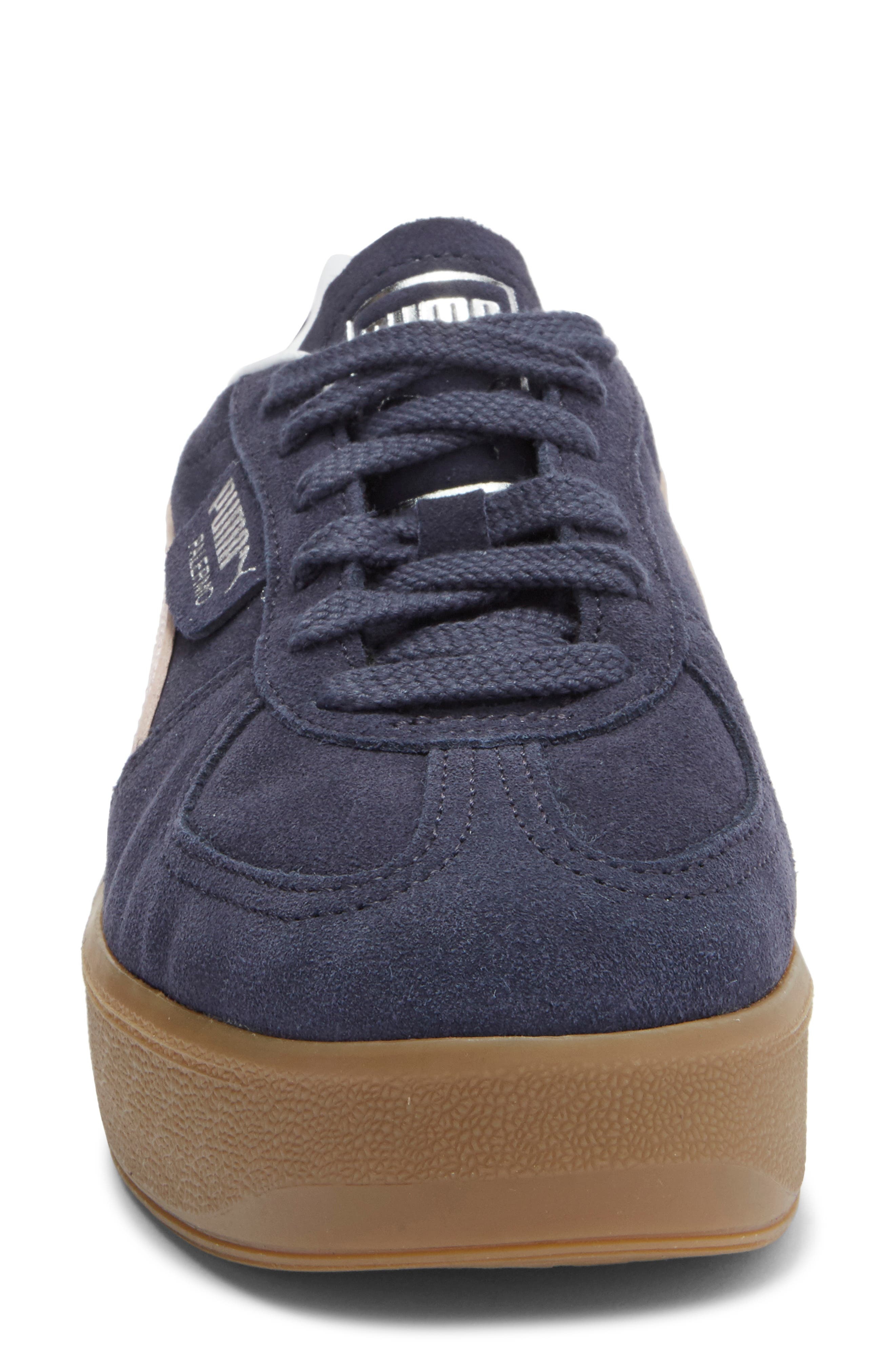 PUMA Palermo Elevata Platform Sneaker in New Navy/Mauve Mist at Nordstrom - 4