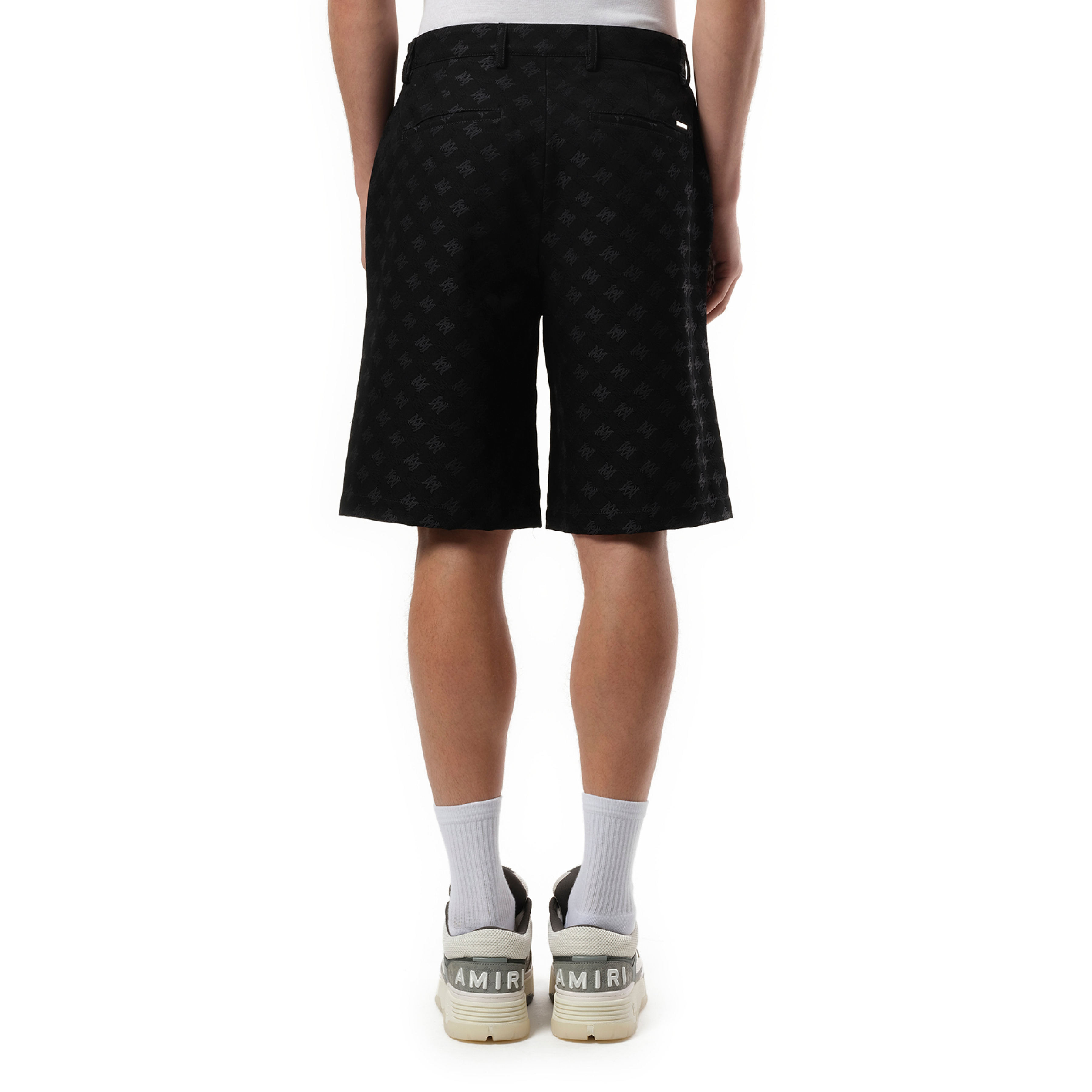 MA Quad Jacquard Shorts in Black - 6
