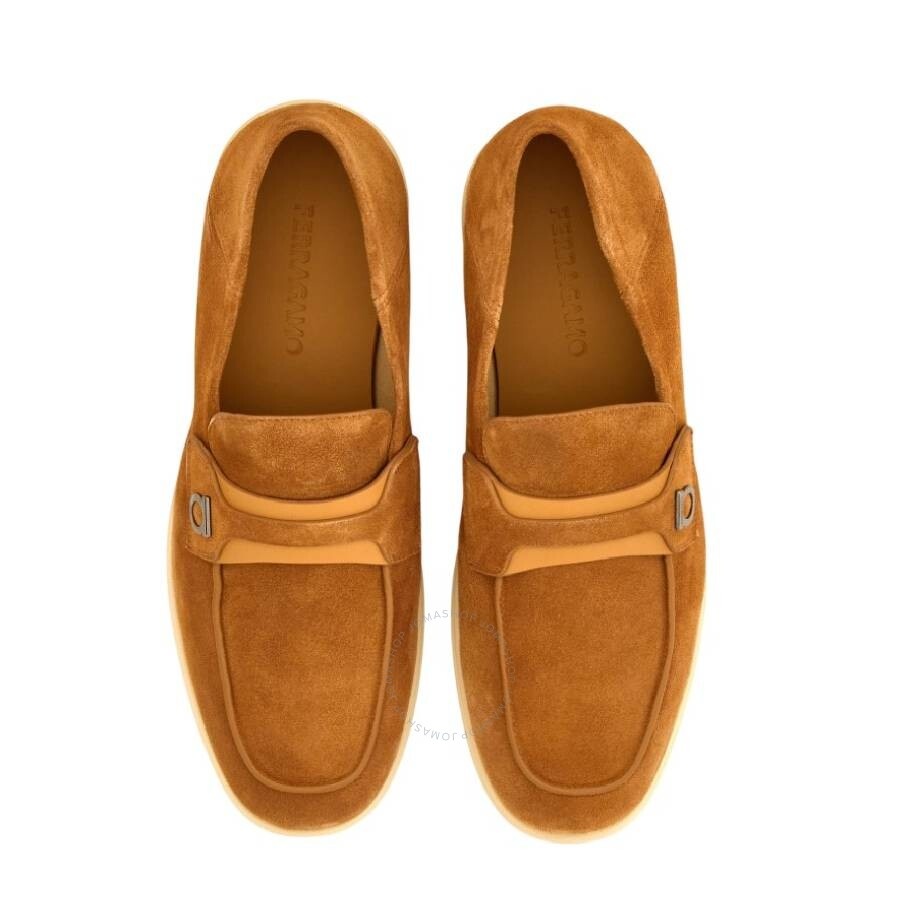 Ferragamo Gancini Ornament Suede Loafers - 2