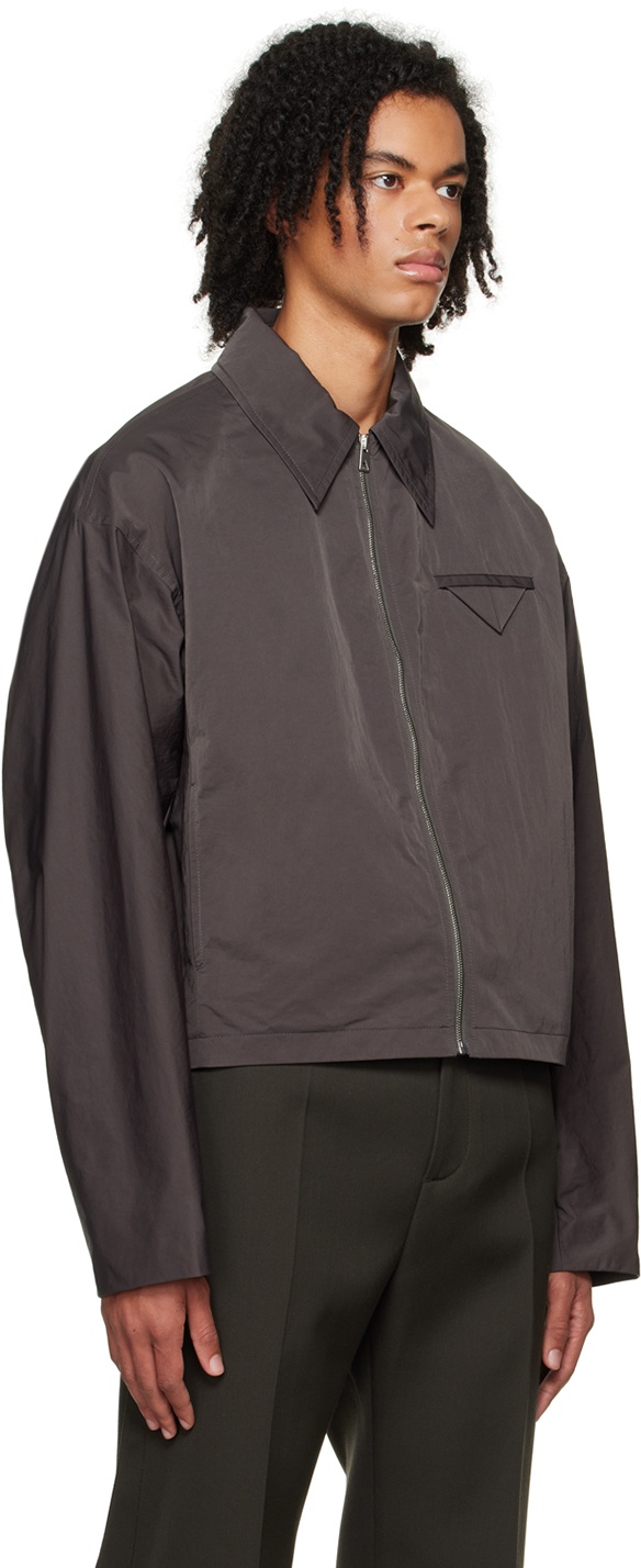 Gray Triangle Pocket Jacket - 2