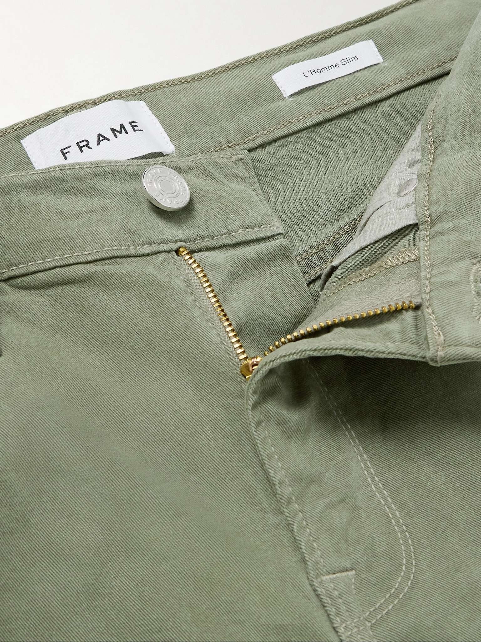 L'Homme Slim-Fit Stretch Lyocell-Blend Trousers - 3