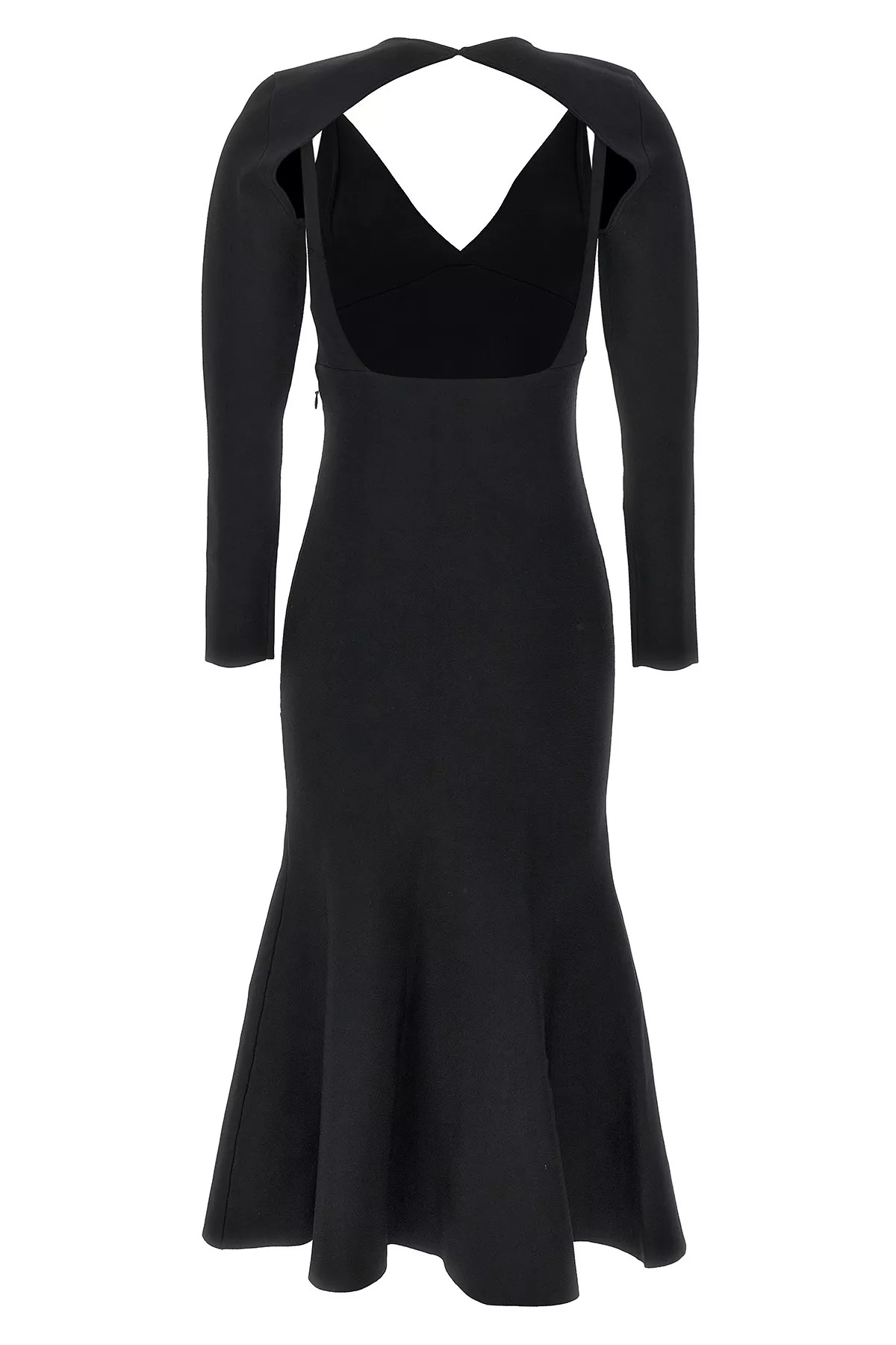 Stretch knit midi dress - 3