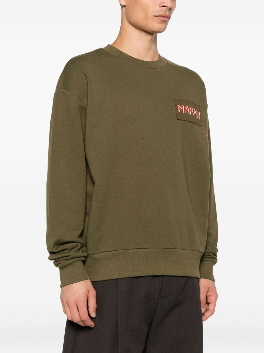 logo-print sweatshirt - 3