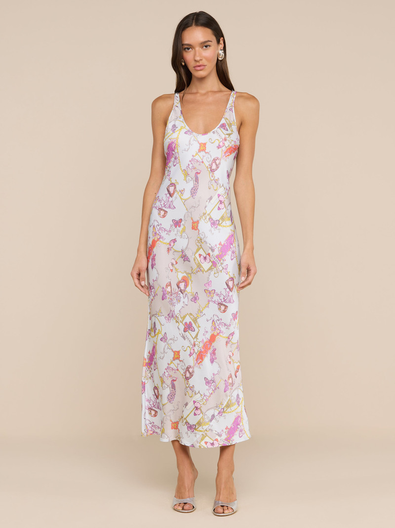 Akiya Satin Maxi Dress - 1