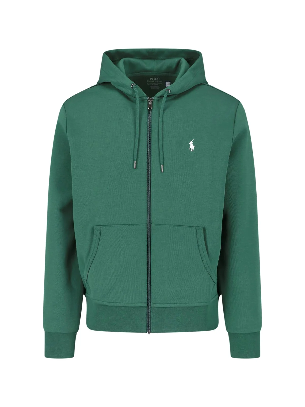 ZIP LOGO SWEATSHIRT - 1
