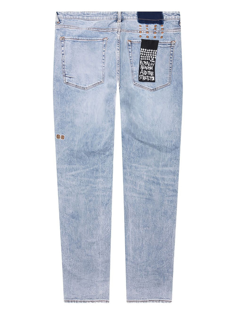 Ksubi Van Winkle embroidered-patch jeans outlook