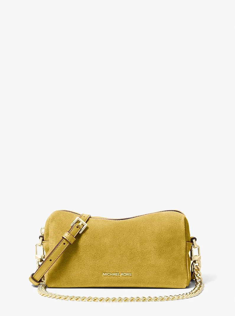 Bryant Small Suede Convertible Crossbody Bag - 1