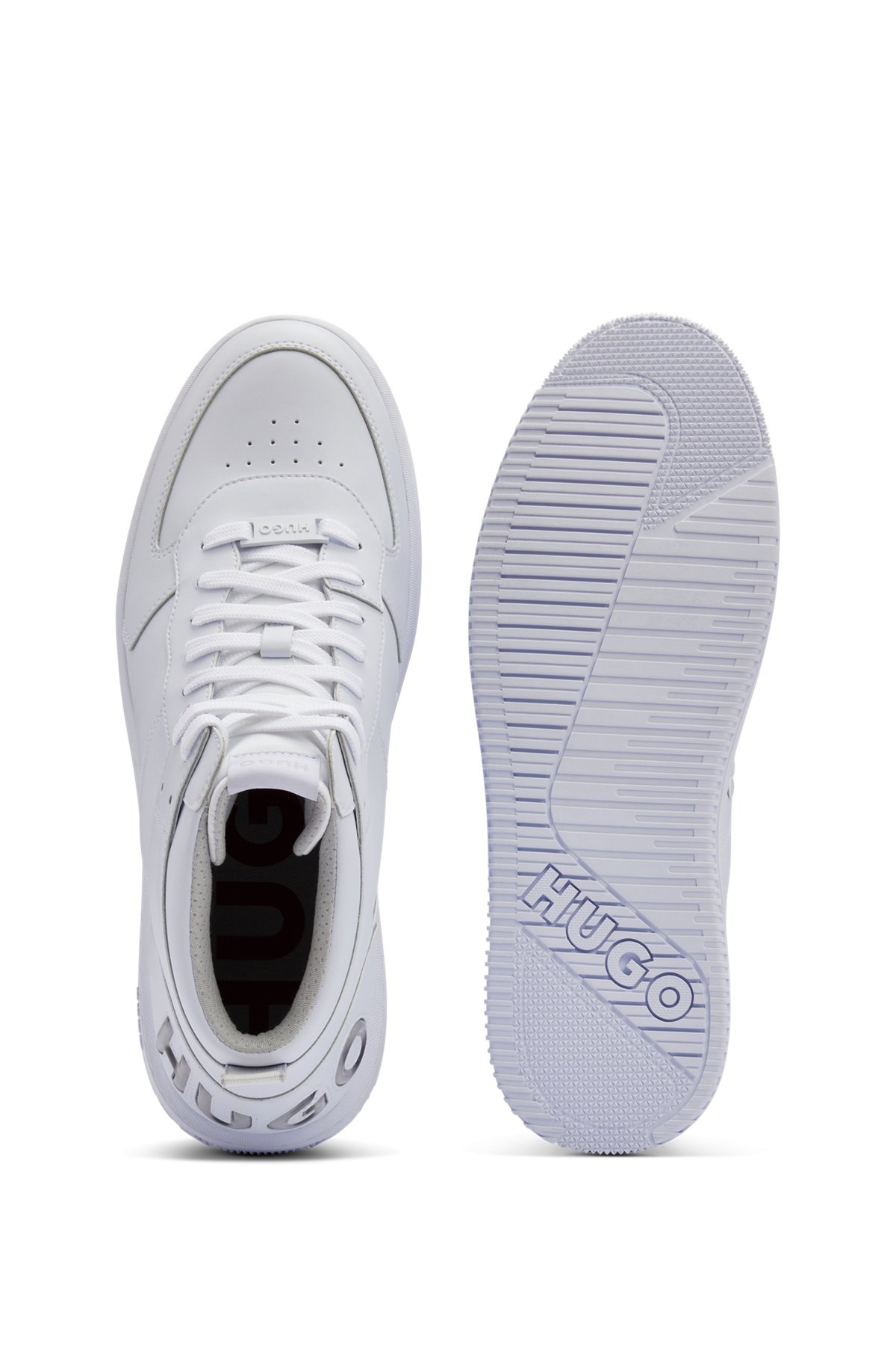 HIGH-TOP TRAINERS WITH BUBBLE BRANDING - 4