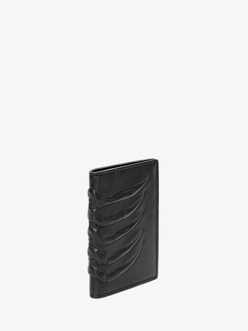 Rib Cage Pocket Organiser in Black - 2
