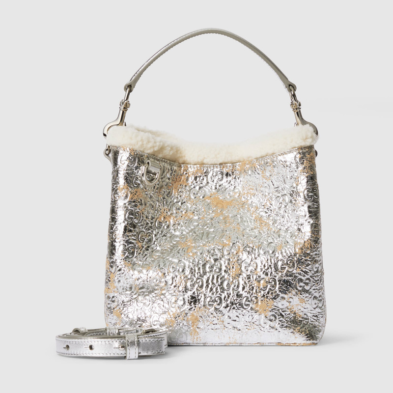 GG Emblem small bucket bag 7