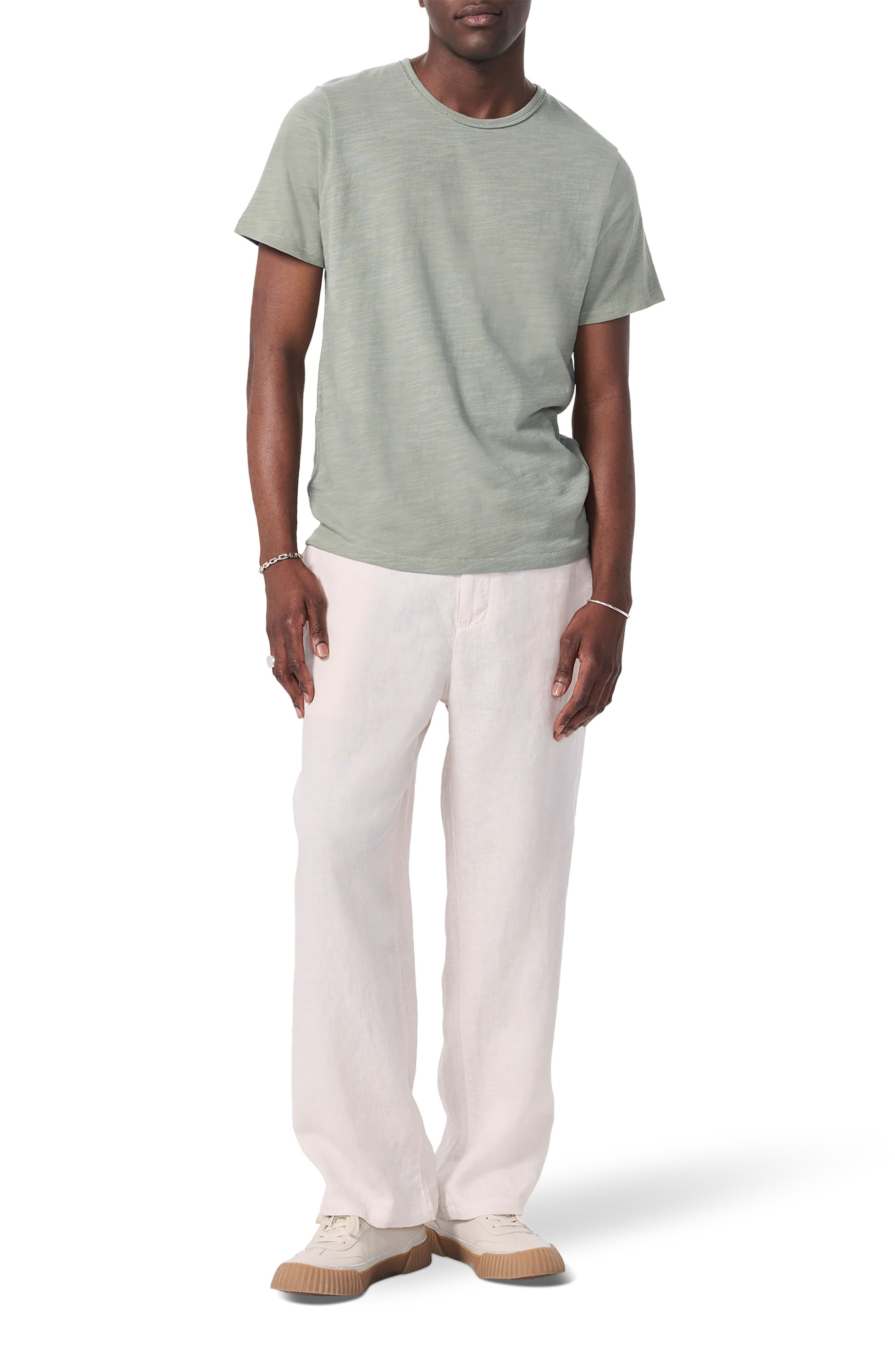 rag & bone Men's Classic Flame Slub Cotton T-Shirt in Leaf Grey at Nordstrom - 6