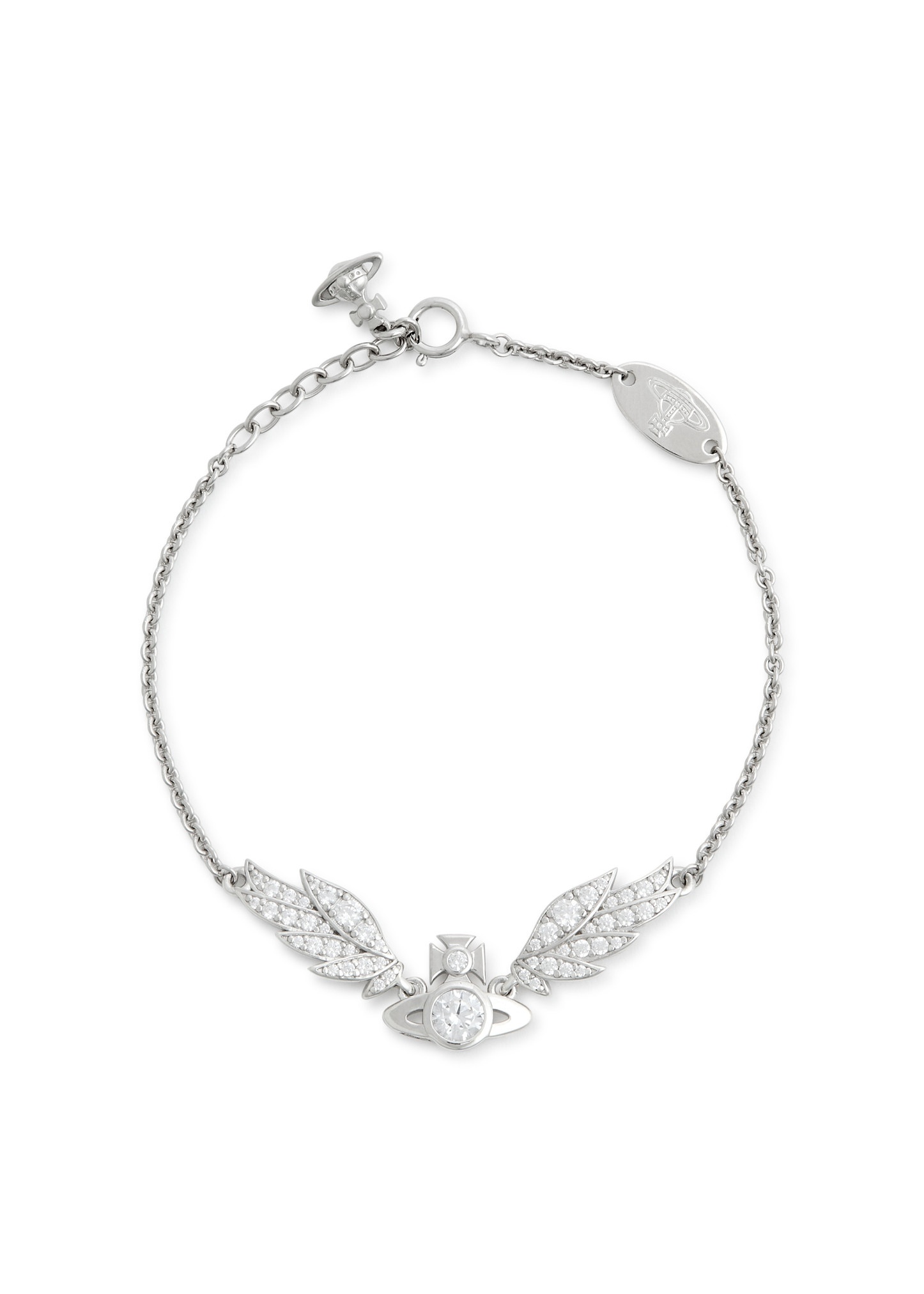 Dawna embellished wings bracelet - 1