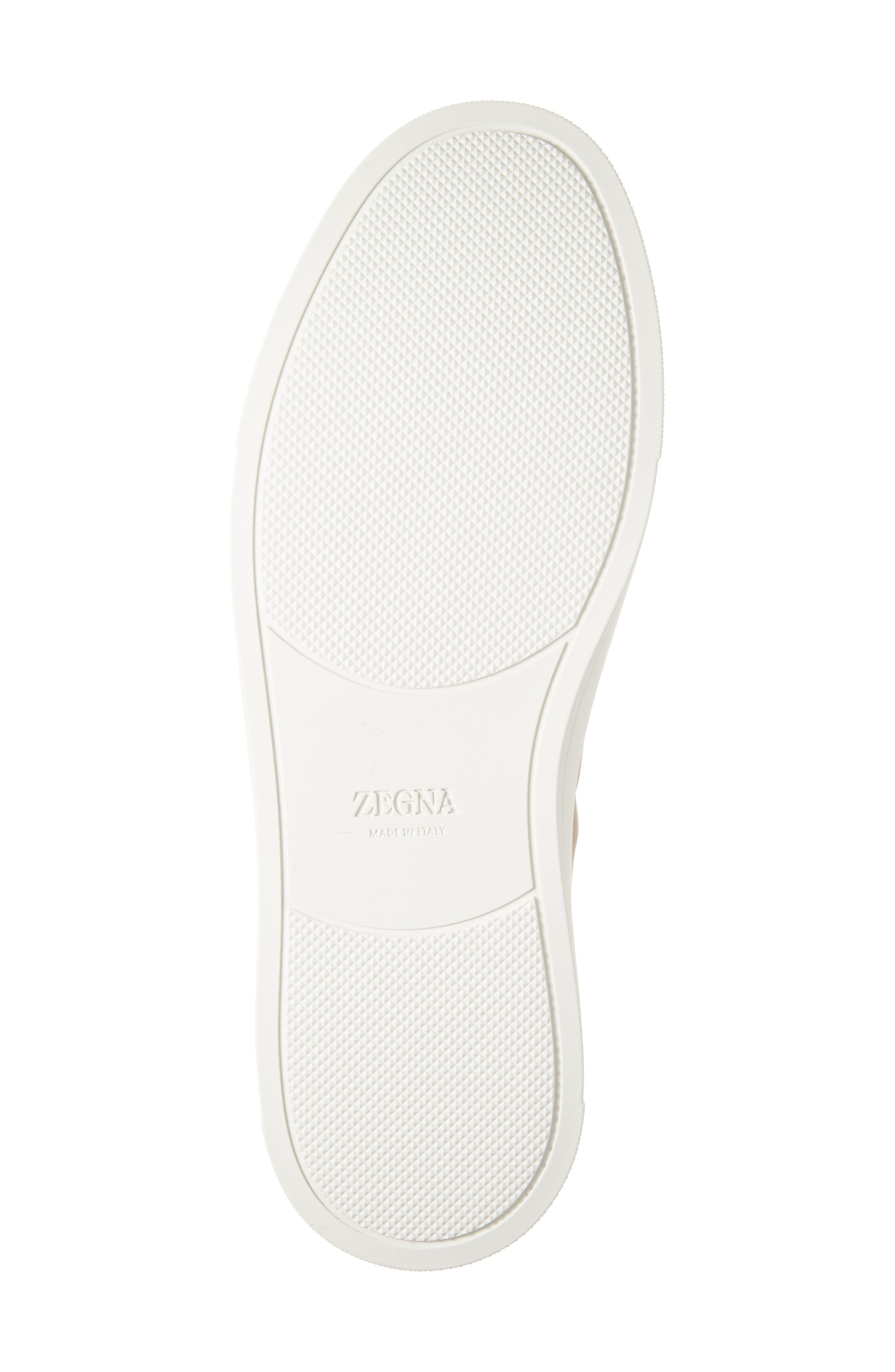 ZEGNA Triple Stitch Slip-On Sneaker in Light Taupe at Nordstrom - 6