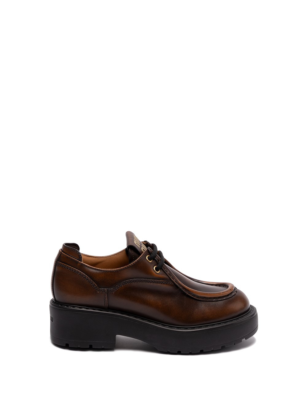 Leather Lace Up Shoes - 1