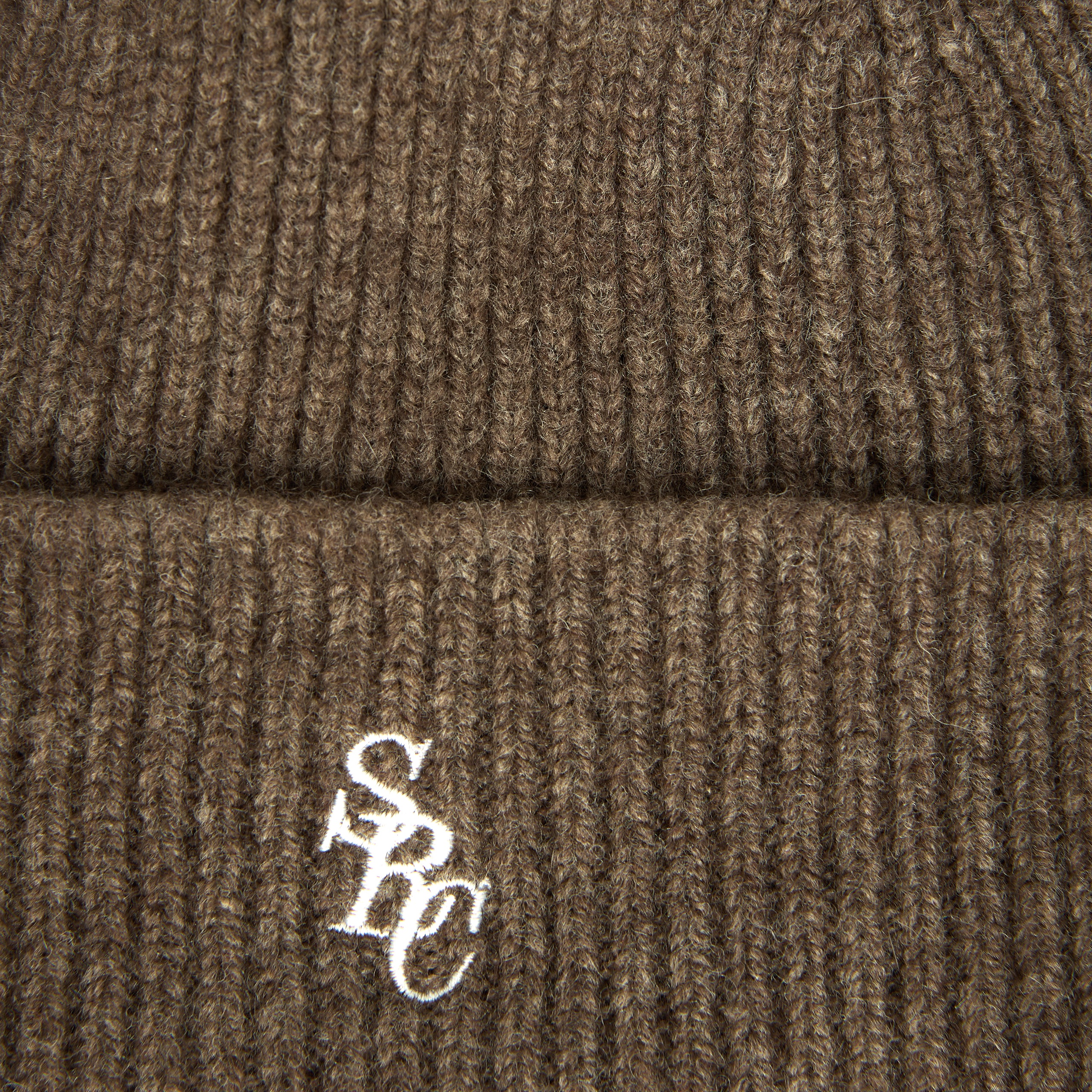 KNITTED WOOL BEANIE - 5