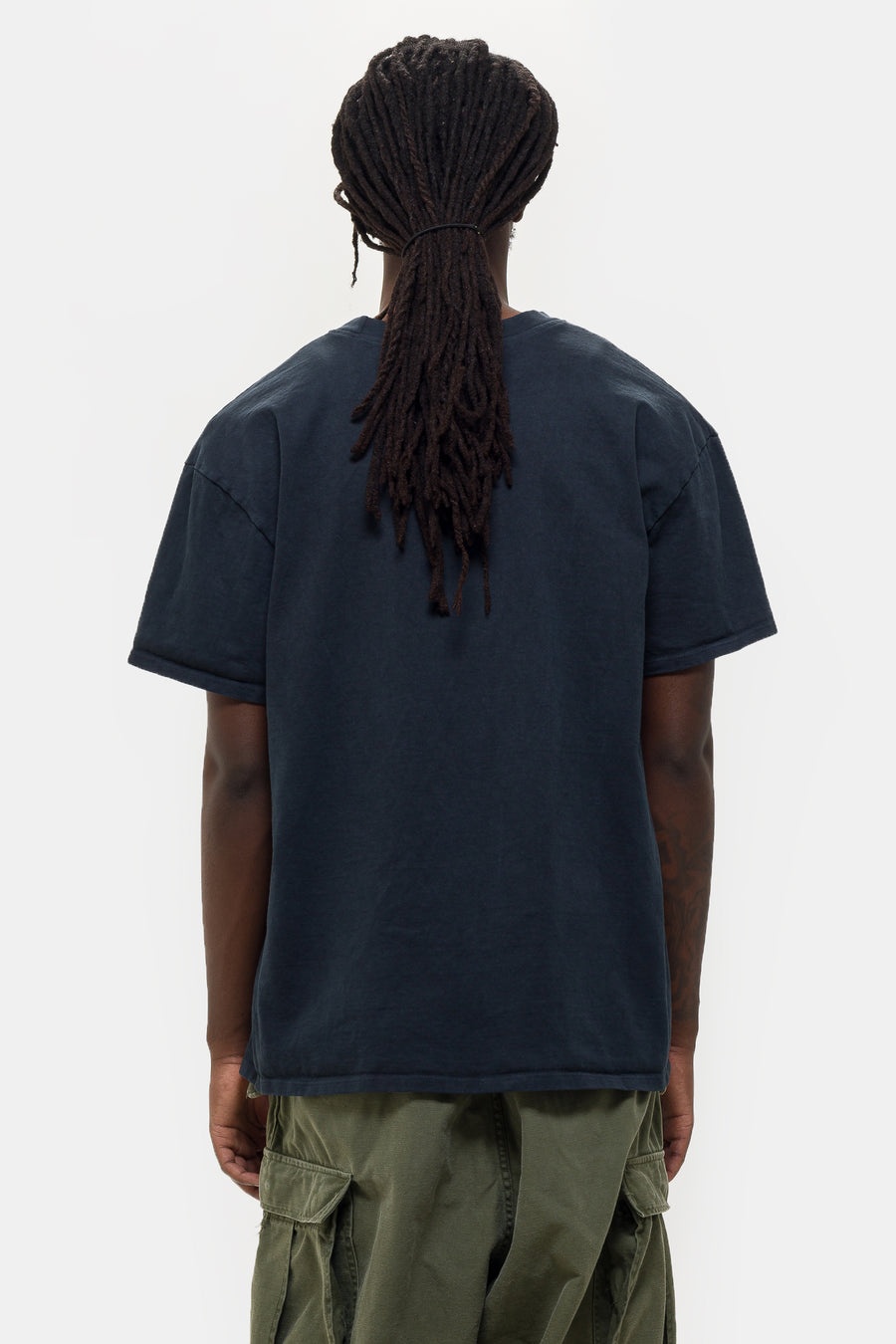 Oversized T-Shirt in Faded Black - 3