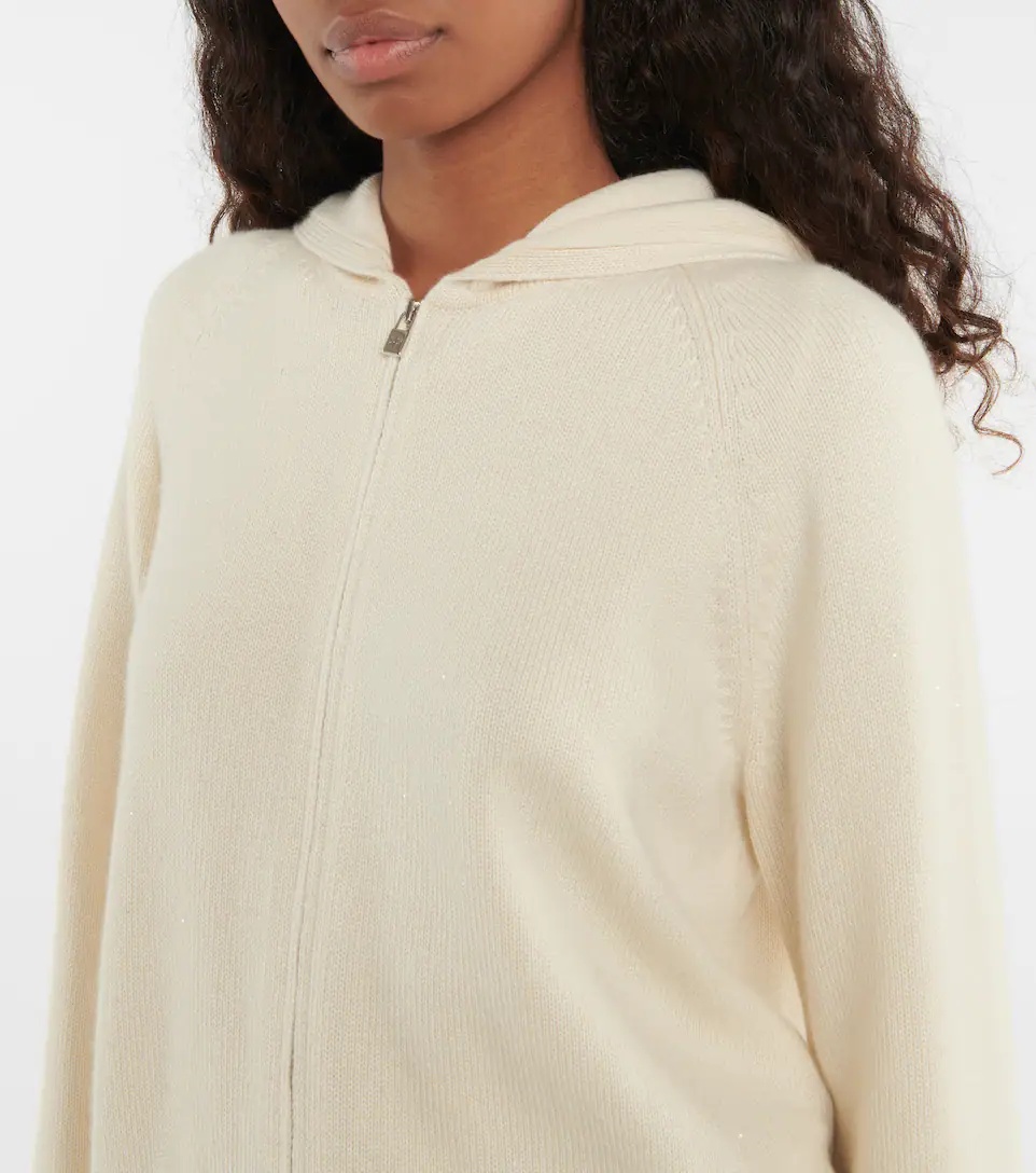 Stella Alpina cashmere and silk hoodie - 4