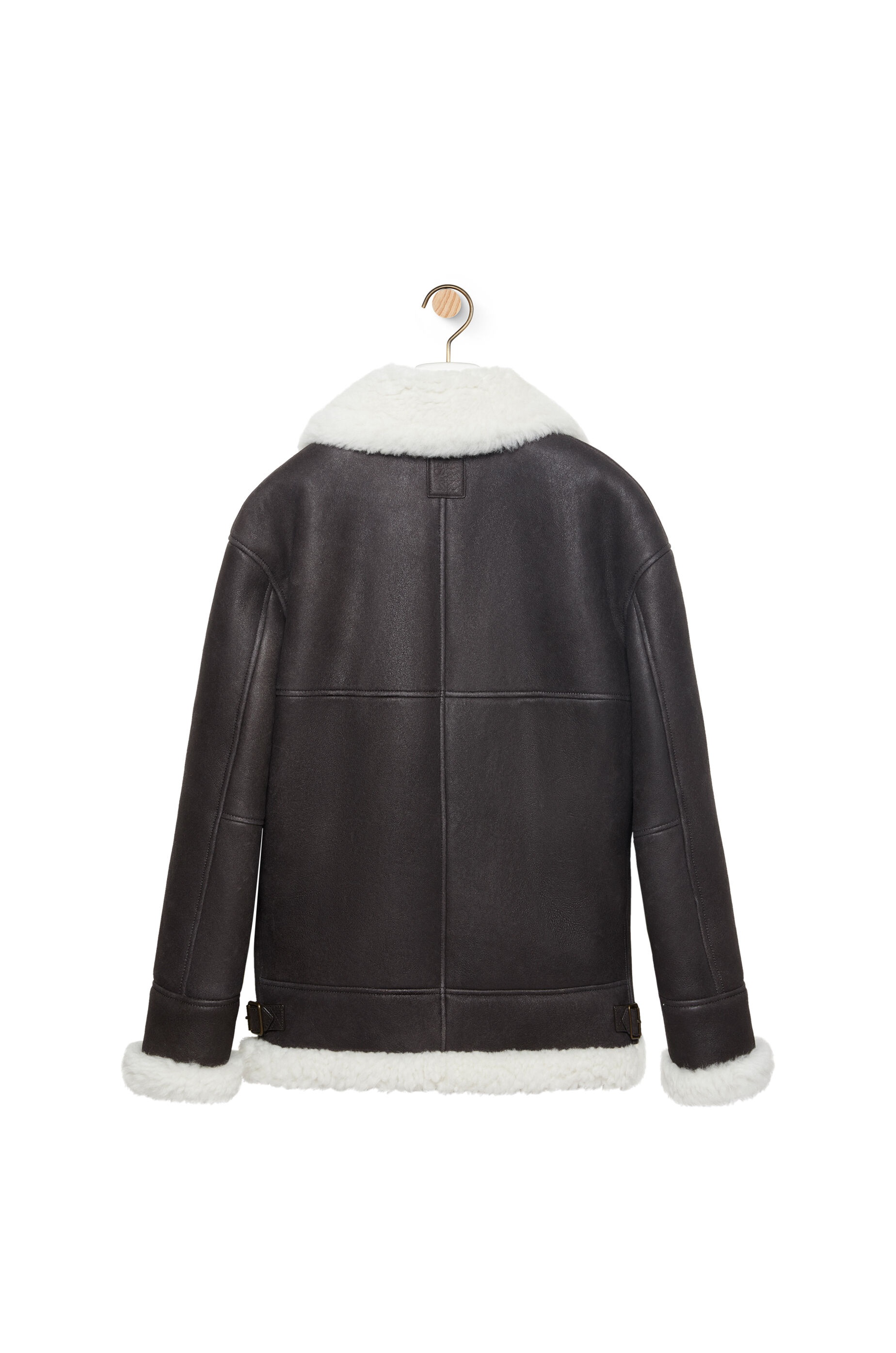 Aviator jacket in shearling - 2