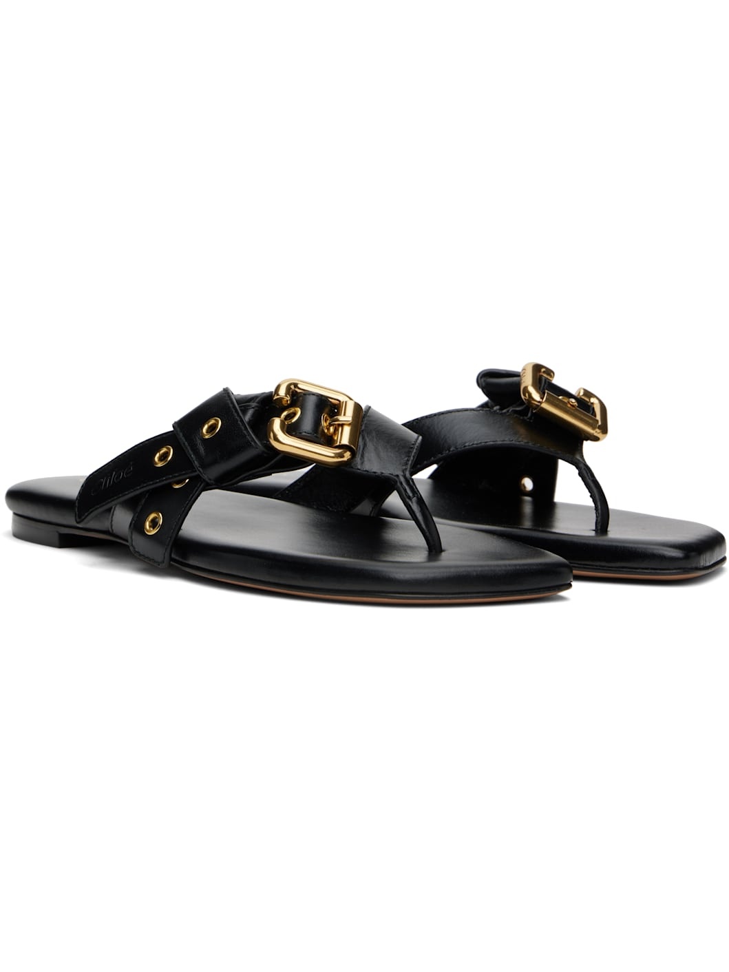 Black Mae Sandals - 4