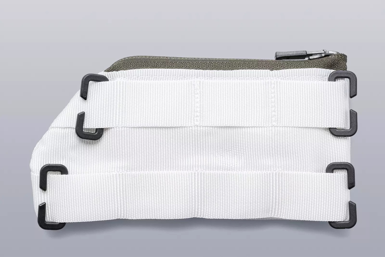 3A-MP2TS-WHT Modular Tec Sys Peripheral Pocket Olive Reverse Coil Zip - 2