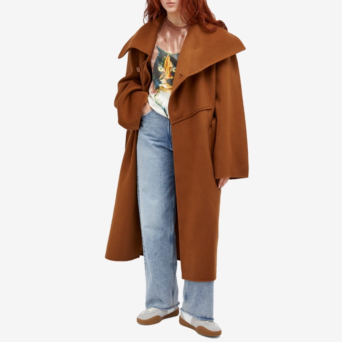 JW Anderson JW Anderson Wrap Coat | endclothing | REVERSIBLE