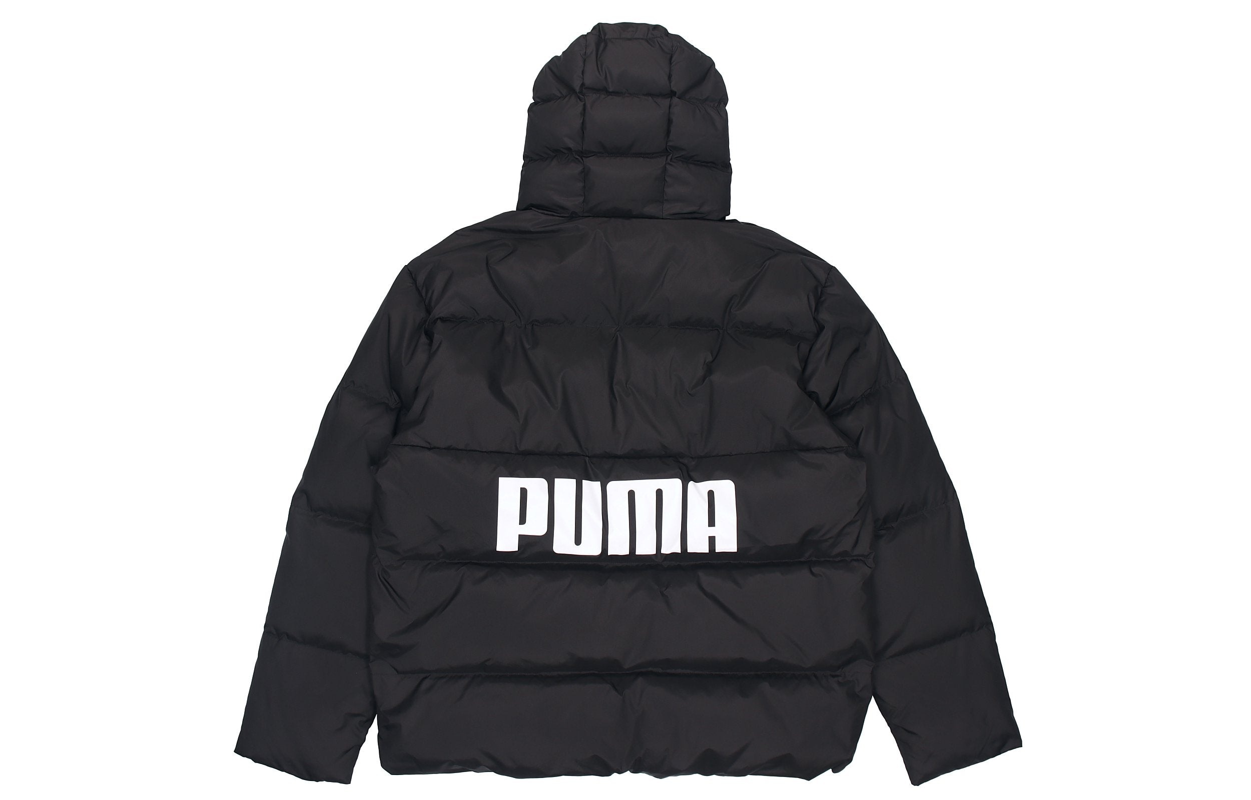 PUMA Essential Down Coat 'Black White' 586929-01 - 2