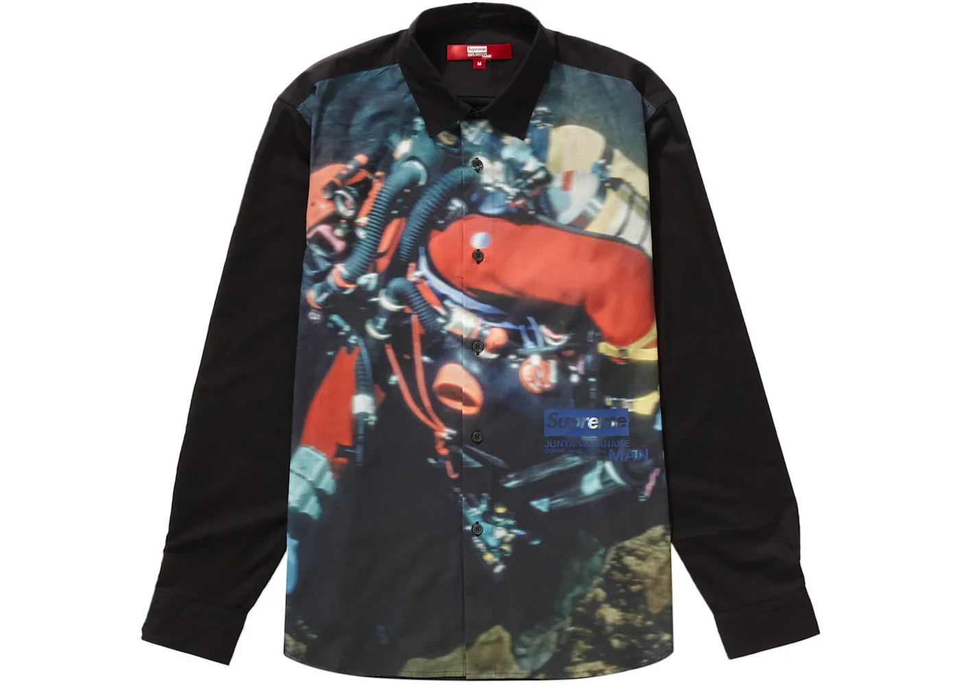 Supreme JUNYA WATANABE CDG MAN Nature Shirt Black - 1