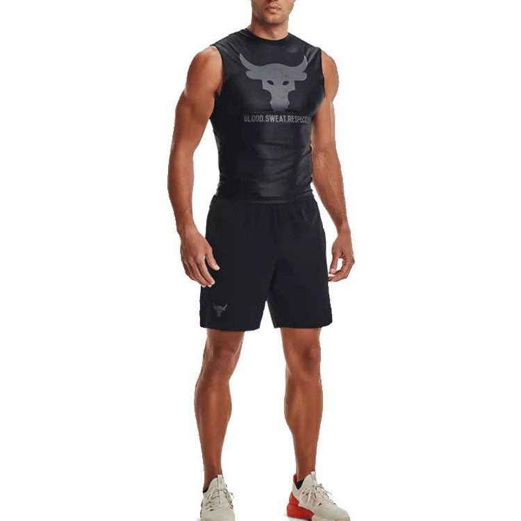 Under Armour Project Rock Iso-Chill Sleeveless 'Black' 1361649-001 - 4