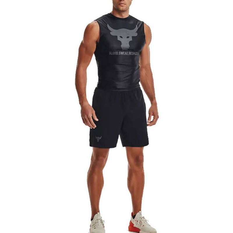 Under Armour Project Rock Iso-Chill Sleeveless 'Black' 1361649-001 4