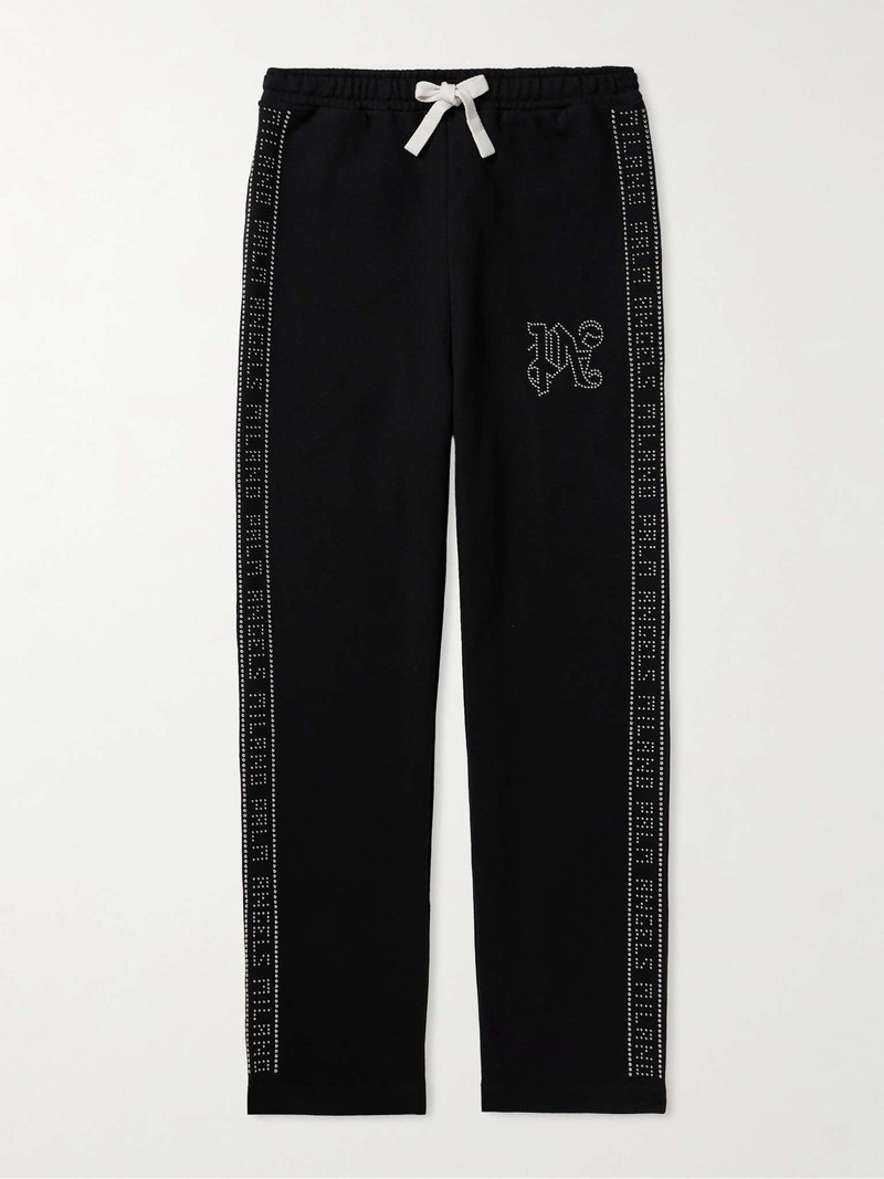 Logo-Embellished Cotton-Jersey Sweatpants 1