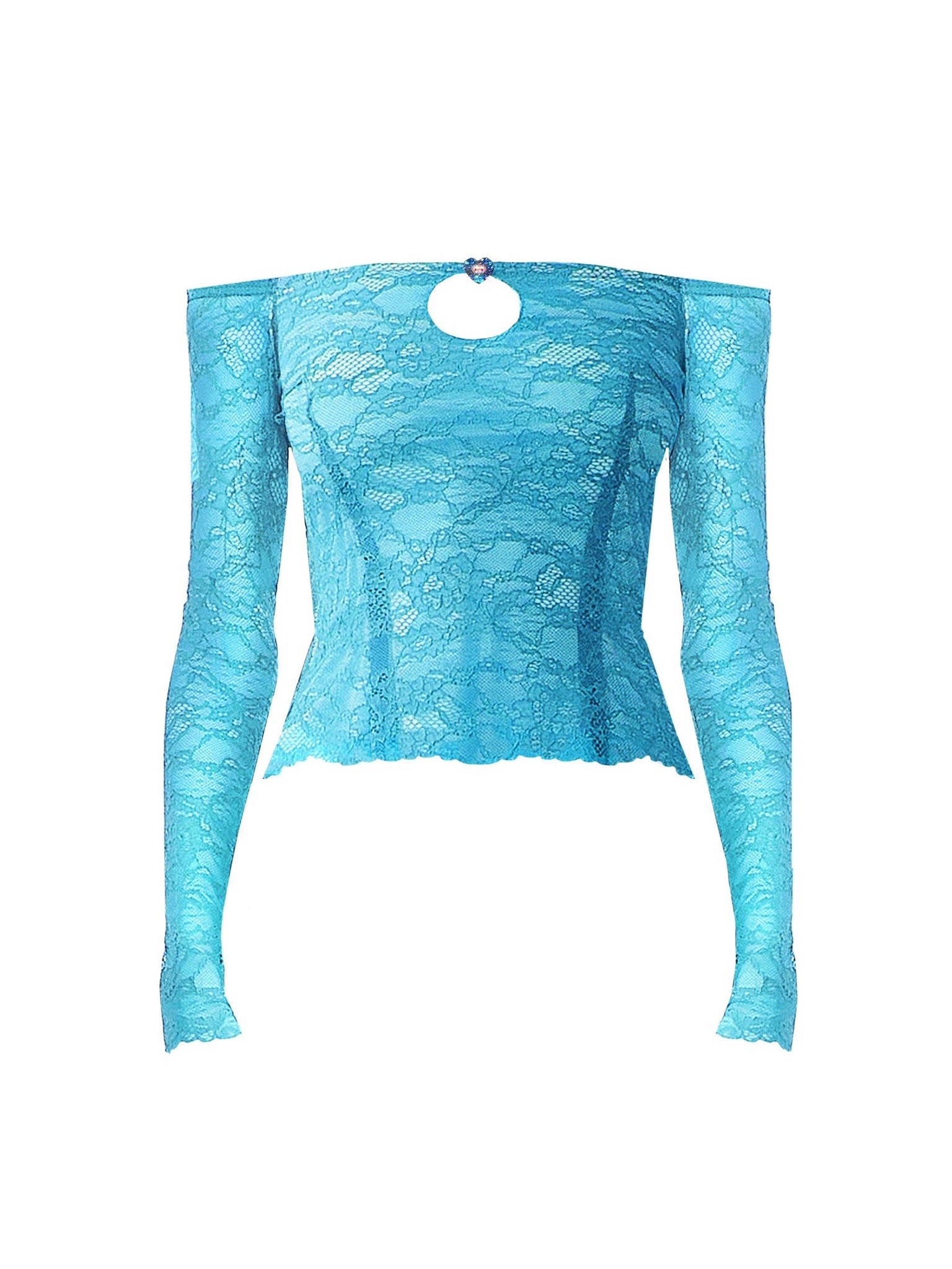 MARCIE TOP WKD BLUE - 1