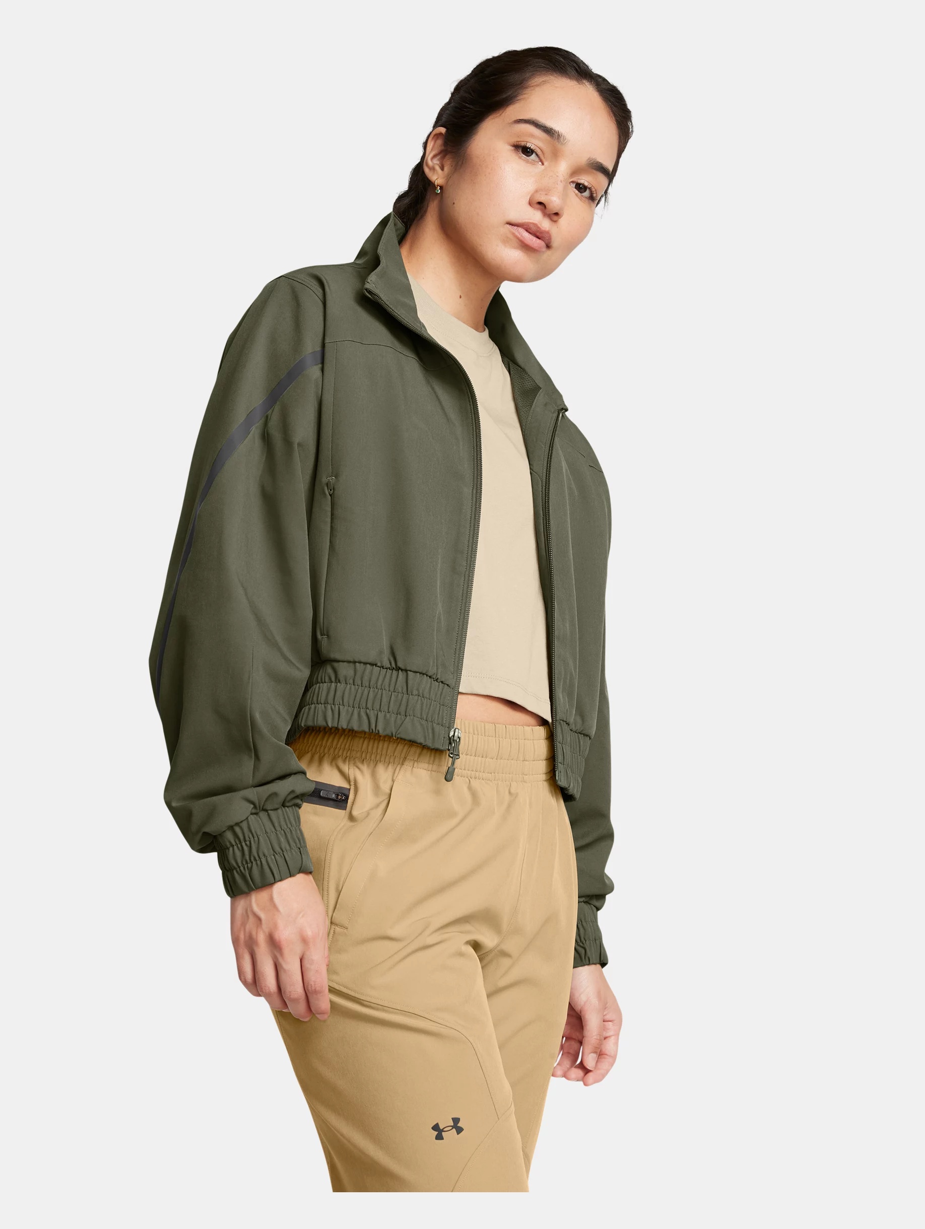 Women's UA Unstoppable Crop Jacket - 2