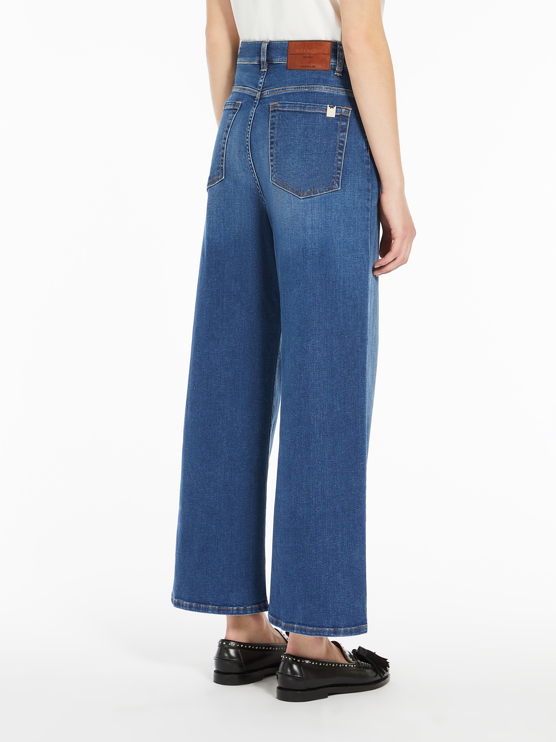 JAMES Flared cotton denim jeans - 4