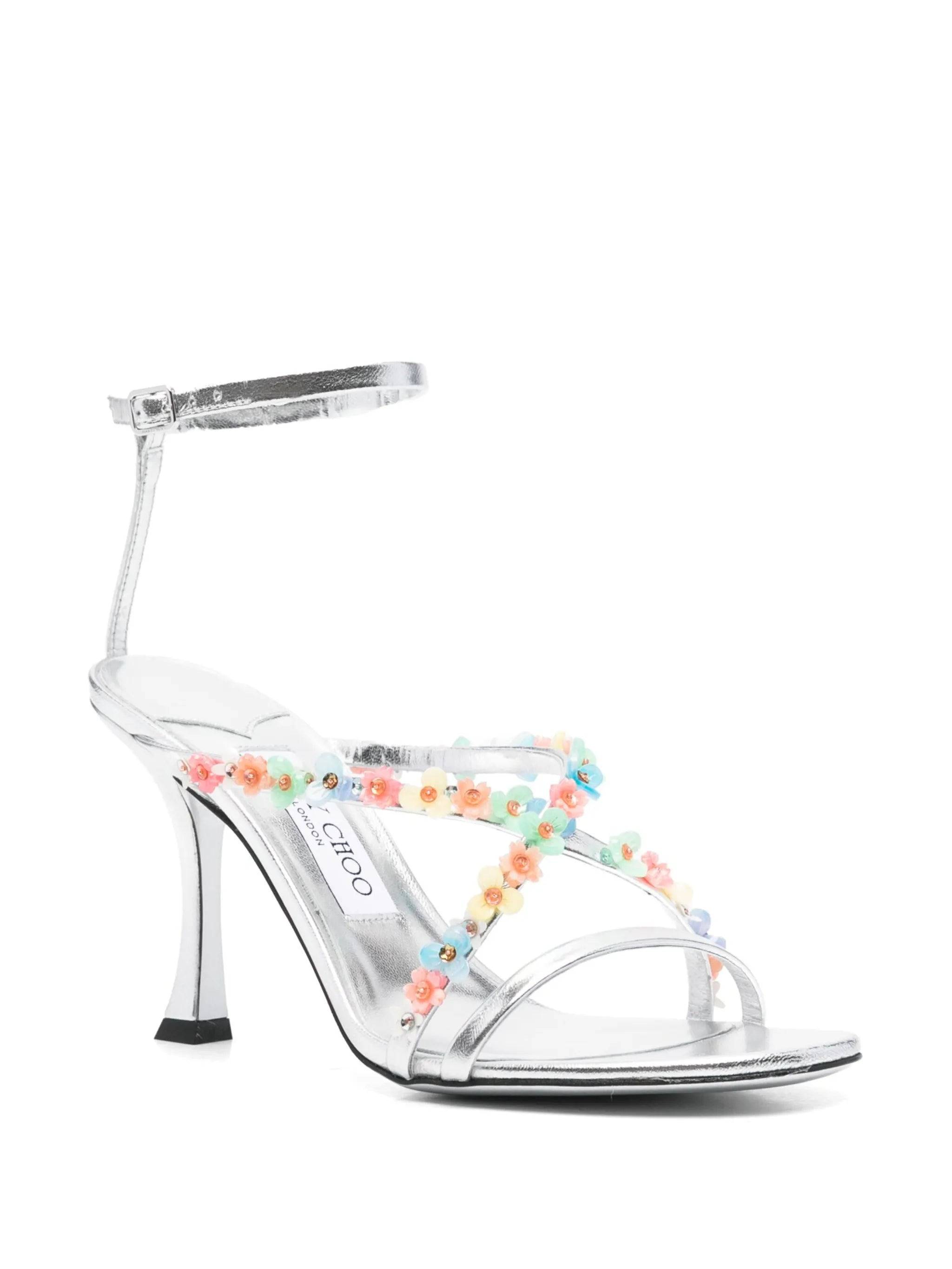 Jimmy Choo 100mm Blanche Sandals - 2