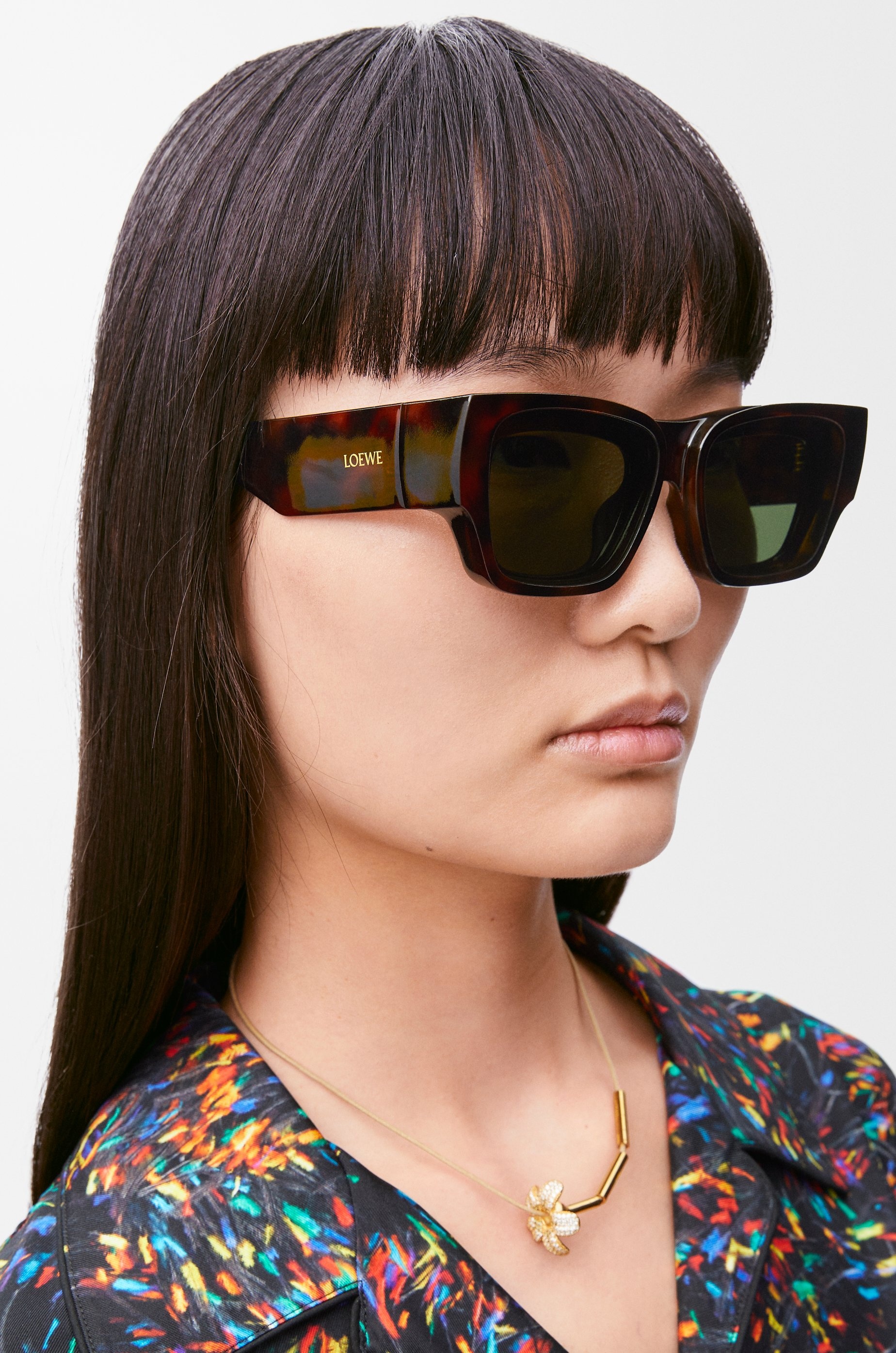 Front lenses square sunglasses - 2