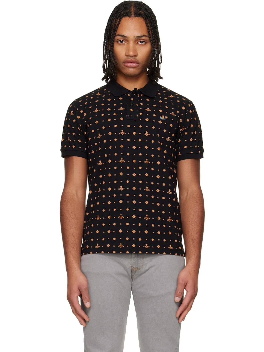 Black Classic Polo - 1