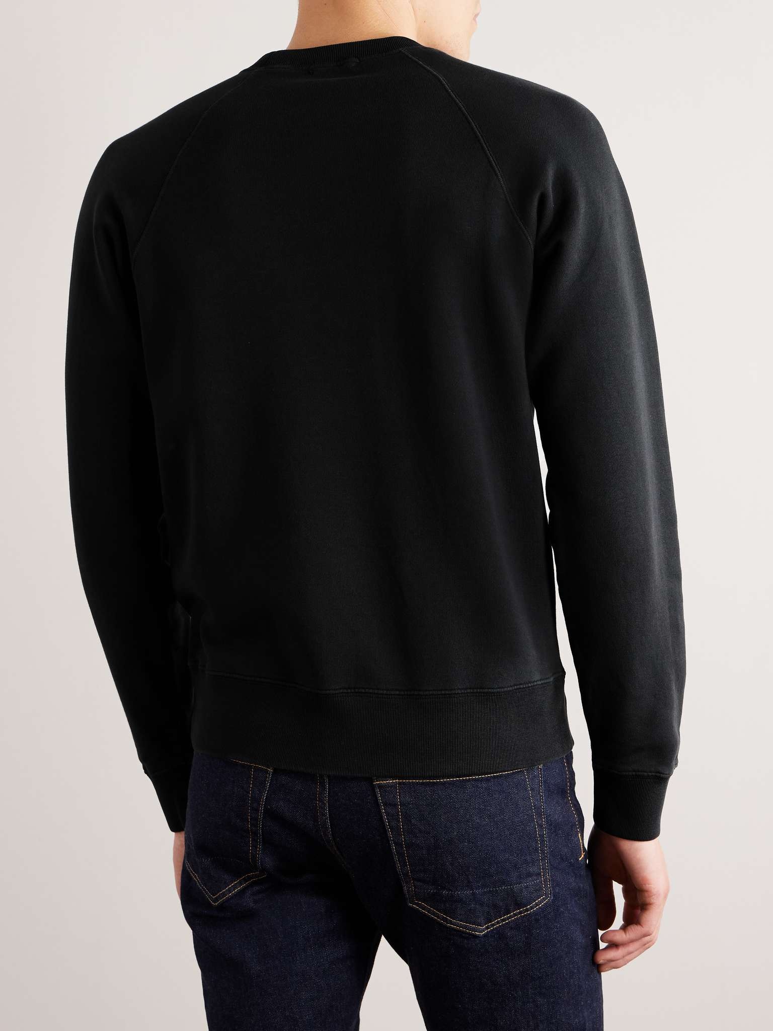 Garment-Dyed Cotton-Jersey Sweatshirt - 3