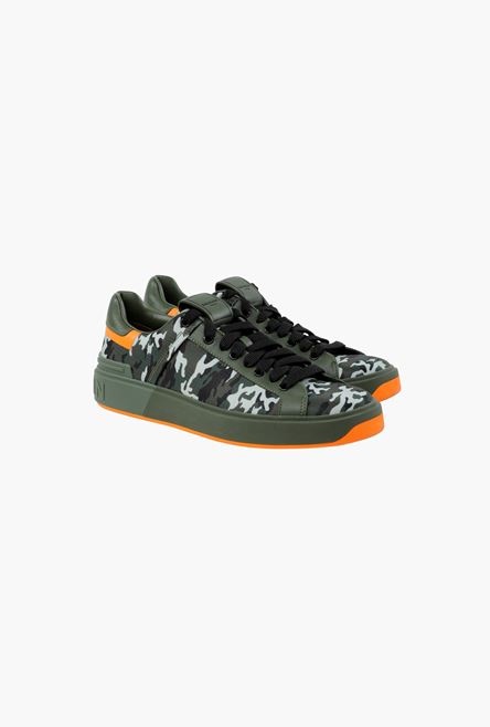 EXCLUSIVE - Camouflage nylon B-Court sneakers - 2