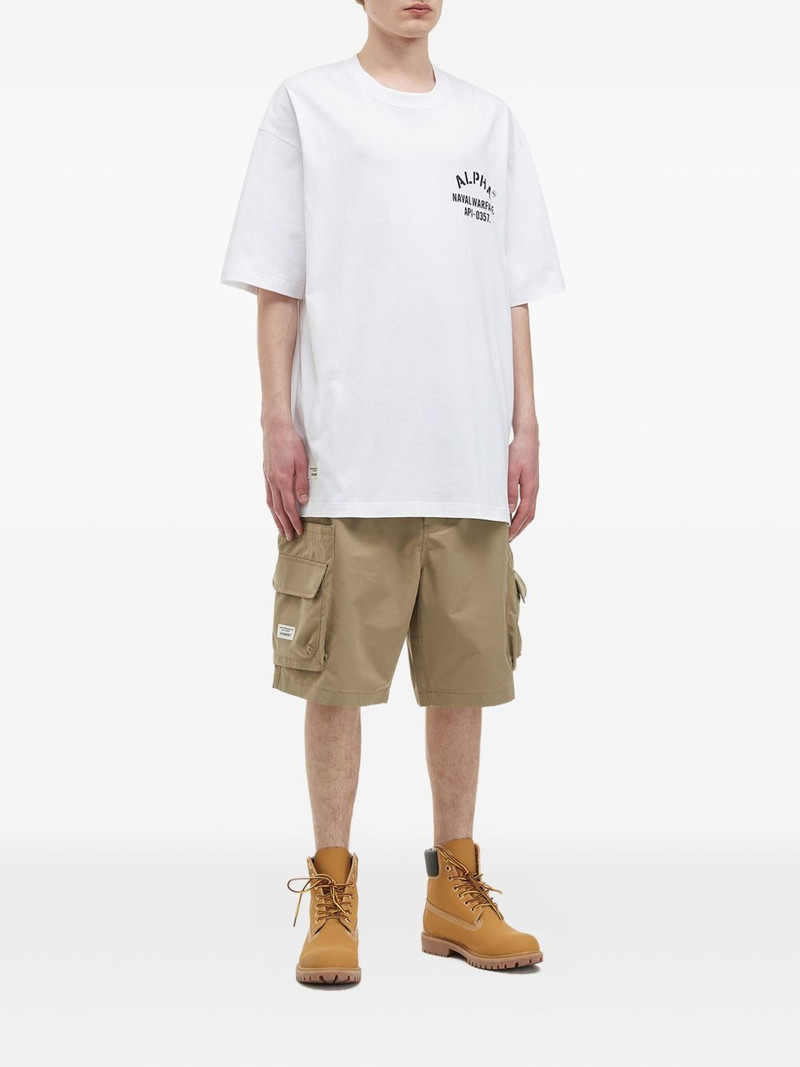 ALPHA INDUSTRIES graphic print T-shirt outlook