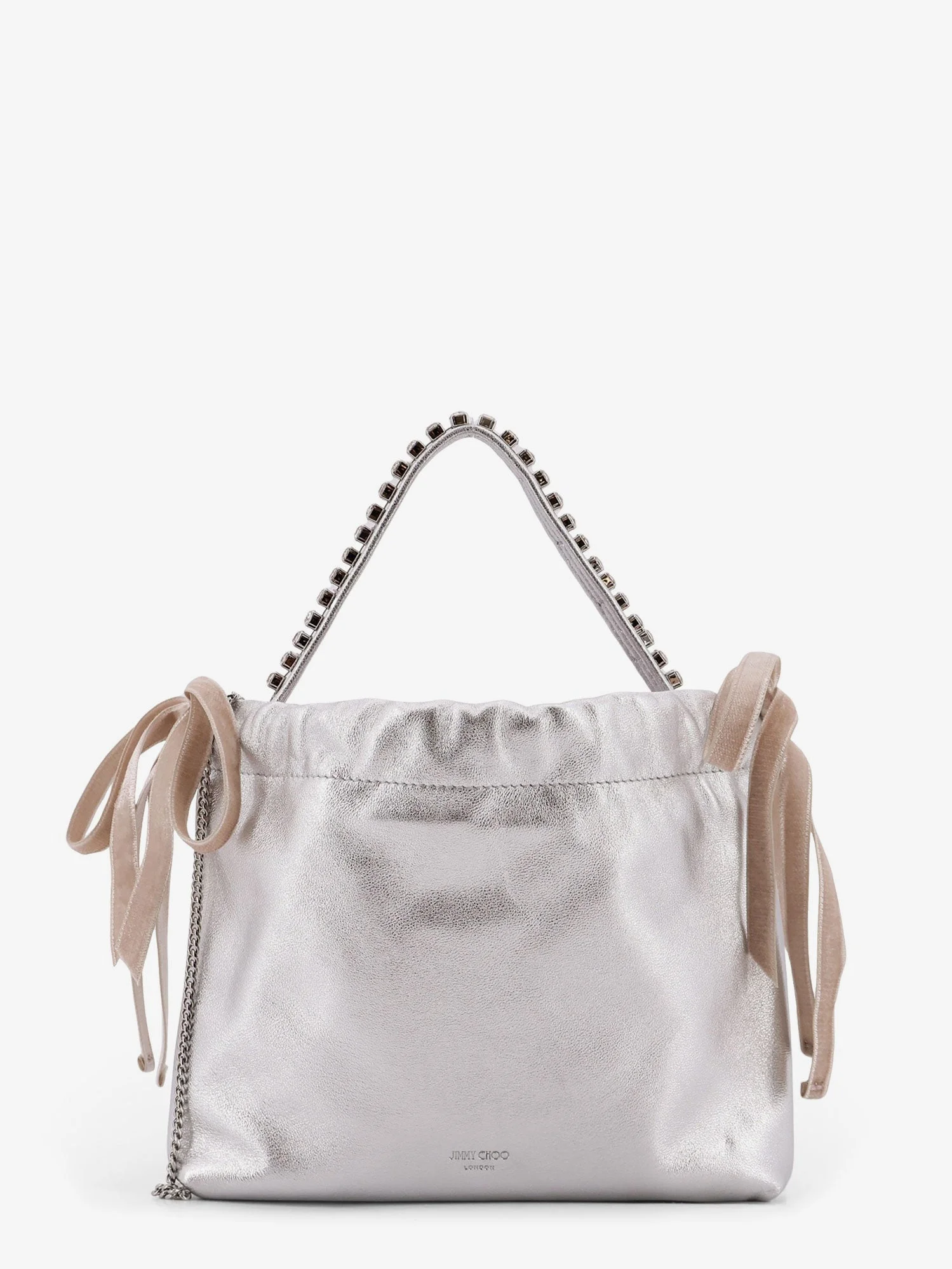 Jimmy Choo Women Metallic Leather Crossbody Bag - 1