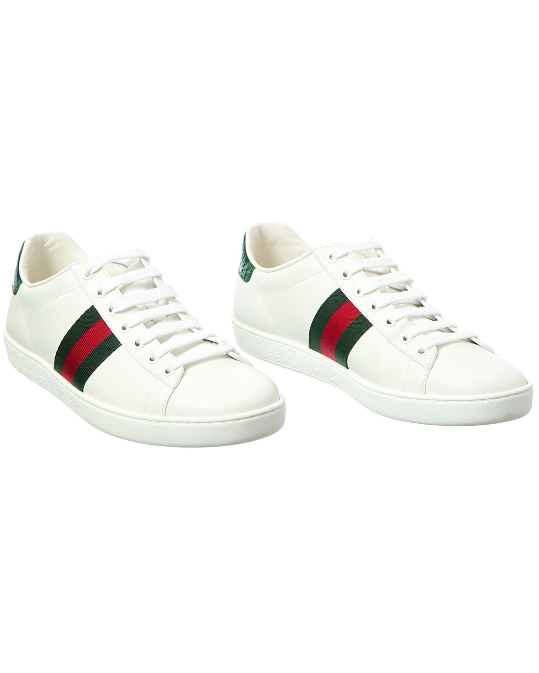 Gucci Ace Leather Sneaker (Authentic Pre-Loved) - 1