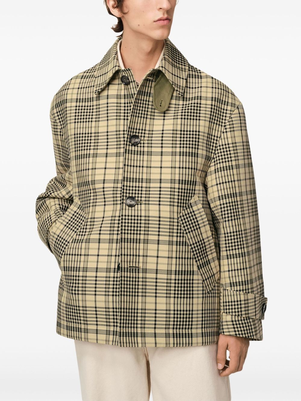 checkered jacket - 5